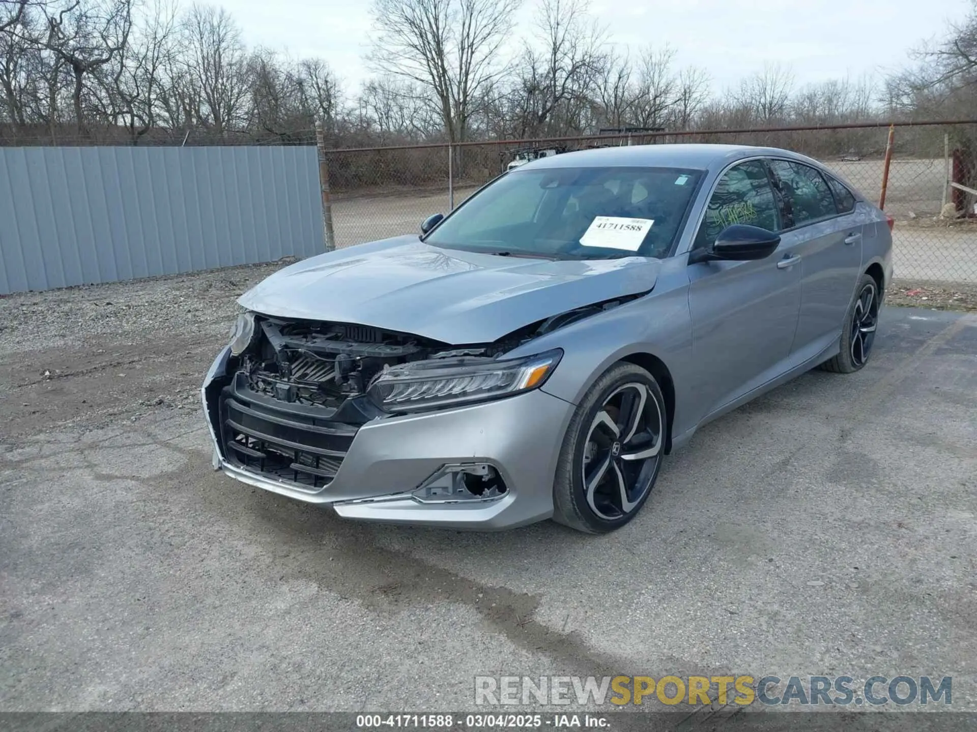 2 Photograph of a damaged car 1HGCV1F34NA073929 HONDA ACCORD 2022