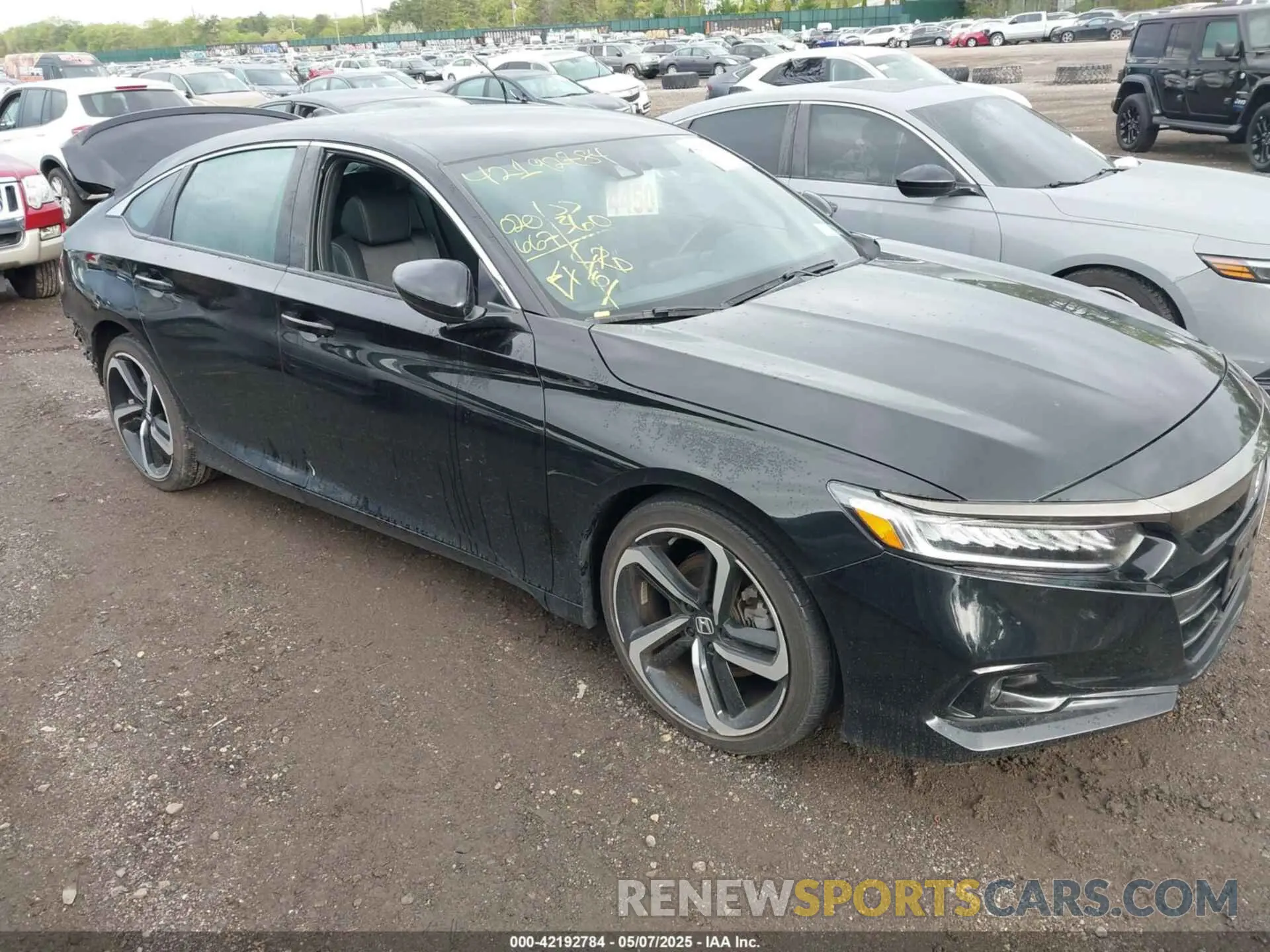 1 Photograph of a damaged car 1HGCV1F34NA076779 HONDA ACCORD 2022