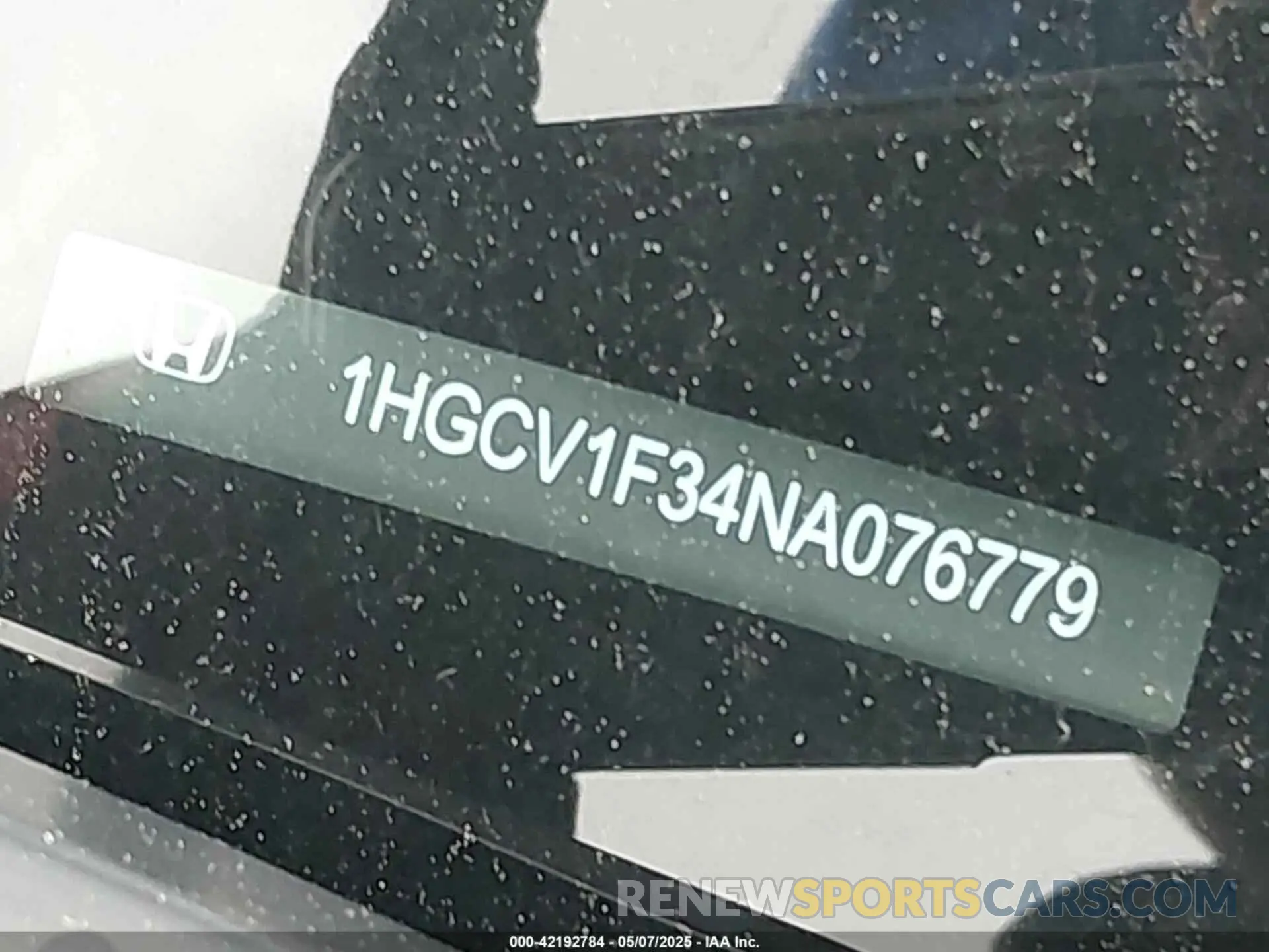 17 Photograph of a damaged car 1HGCV1F34NA076779 HONDA ACCORD 2022