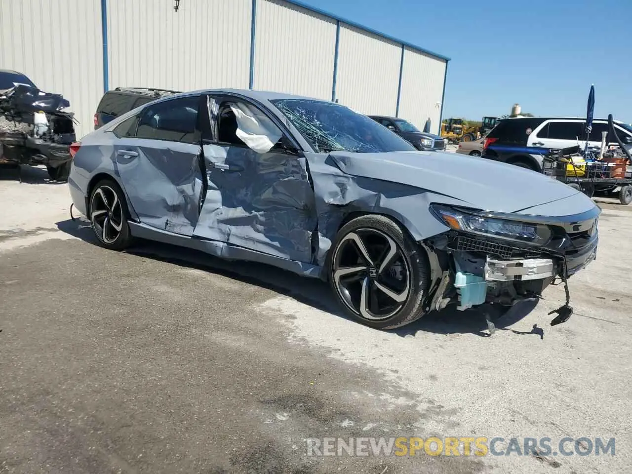 4 Photograph of a damaged car 1HGCV1F34NA097504 HONDA ACCORD 2022