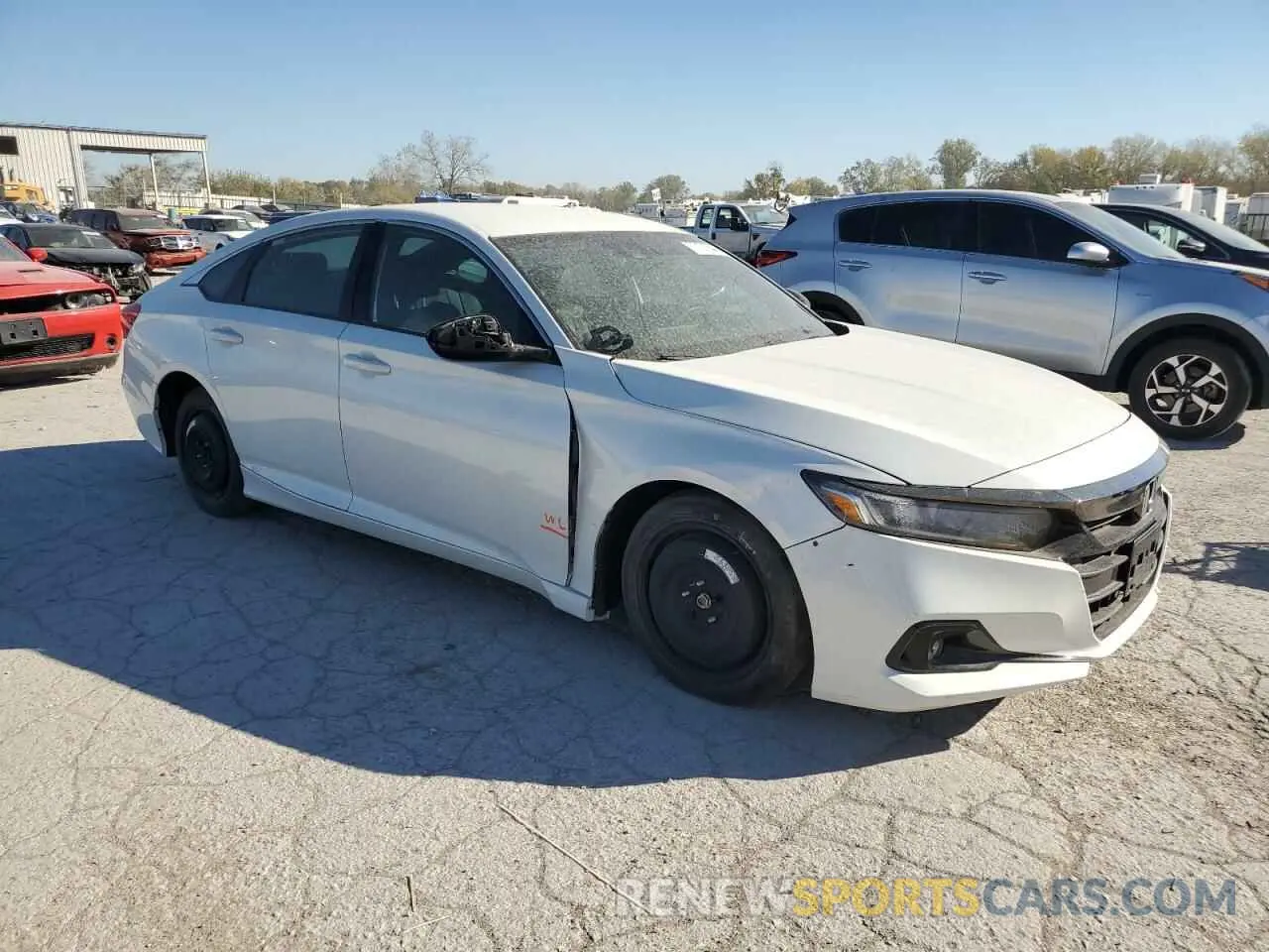 4 Photograph of a damaged car 1HGCV1F34NA109263 HONDA ACCORD 2022