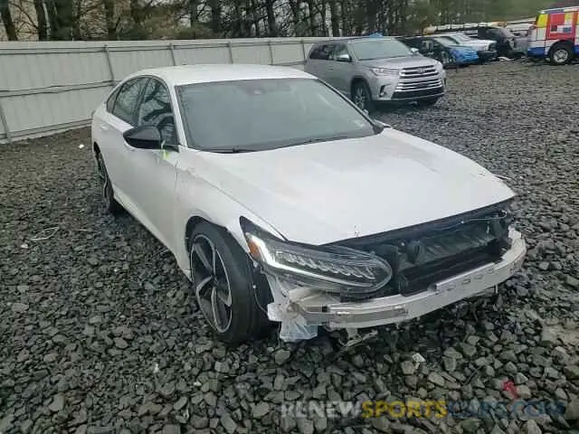 11 Photograph of a damaged car 1HGCV1F34NA118805 HONDA ACCORD 2022