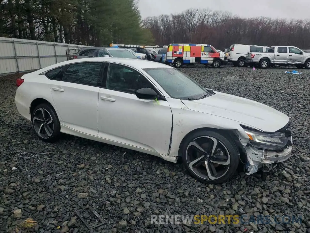 4 Photograph of a damaged car 1HGCV1F34NA118805 HONDA ACCORD 2022