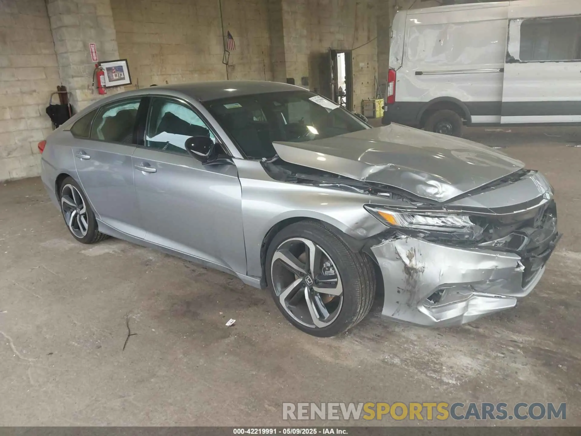1 Photograph of a damaged car 1HGCV1F35NA003663 HONDA ACCORD 2022