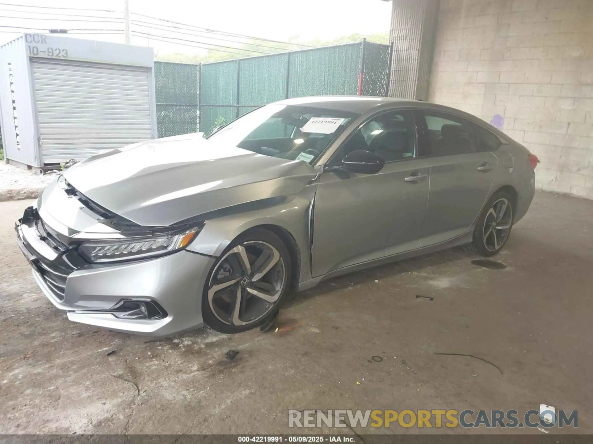 2 Photograph of a damaged car 1HGCV1F35NA003663 HONDA ACCORD 2022
