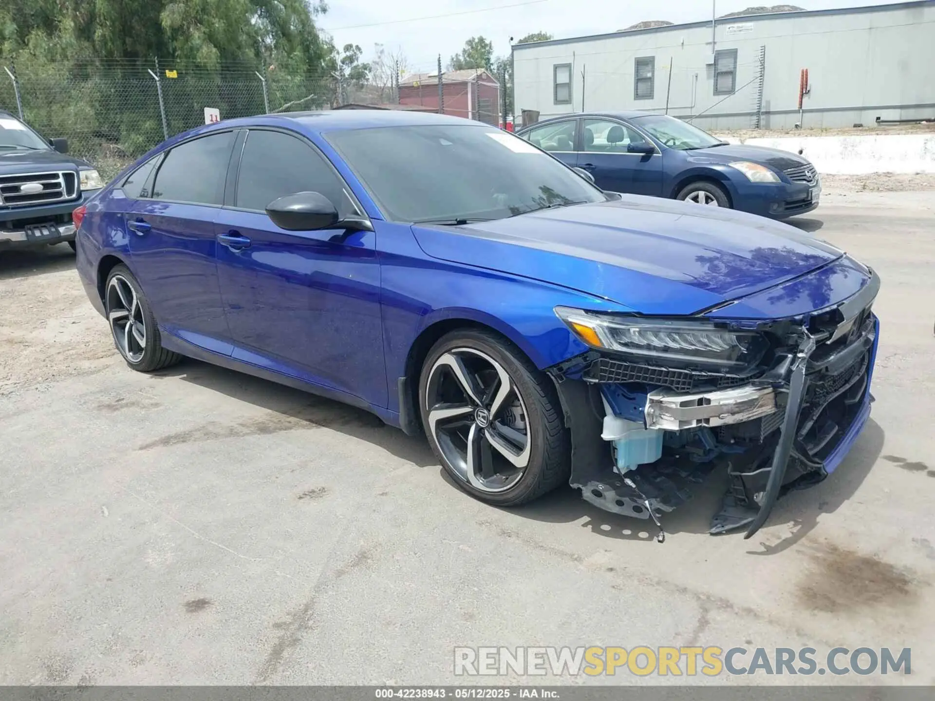 1 Photograph of a damaged car 1HGCV1F35NA005154 HONDA ACCORD 2022