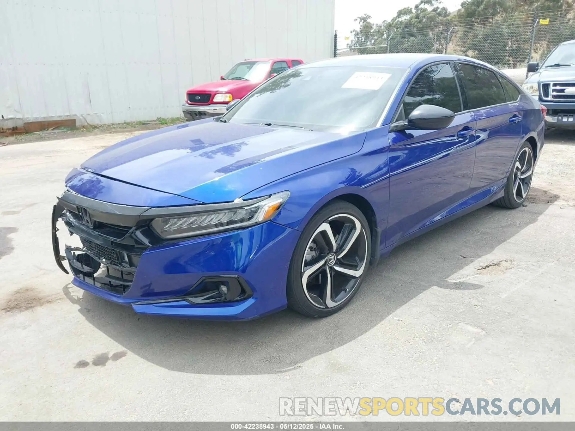 2 Photograph of a damaged car 1HGCV1F35NA005154 HONDA ACCORD 2022