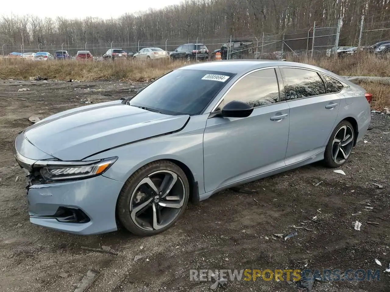 1 Photograph of a damaged car 1HGCV1F35NA005901 HONDA ACCORD 2022