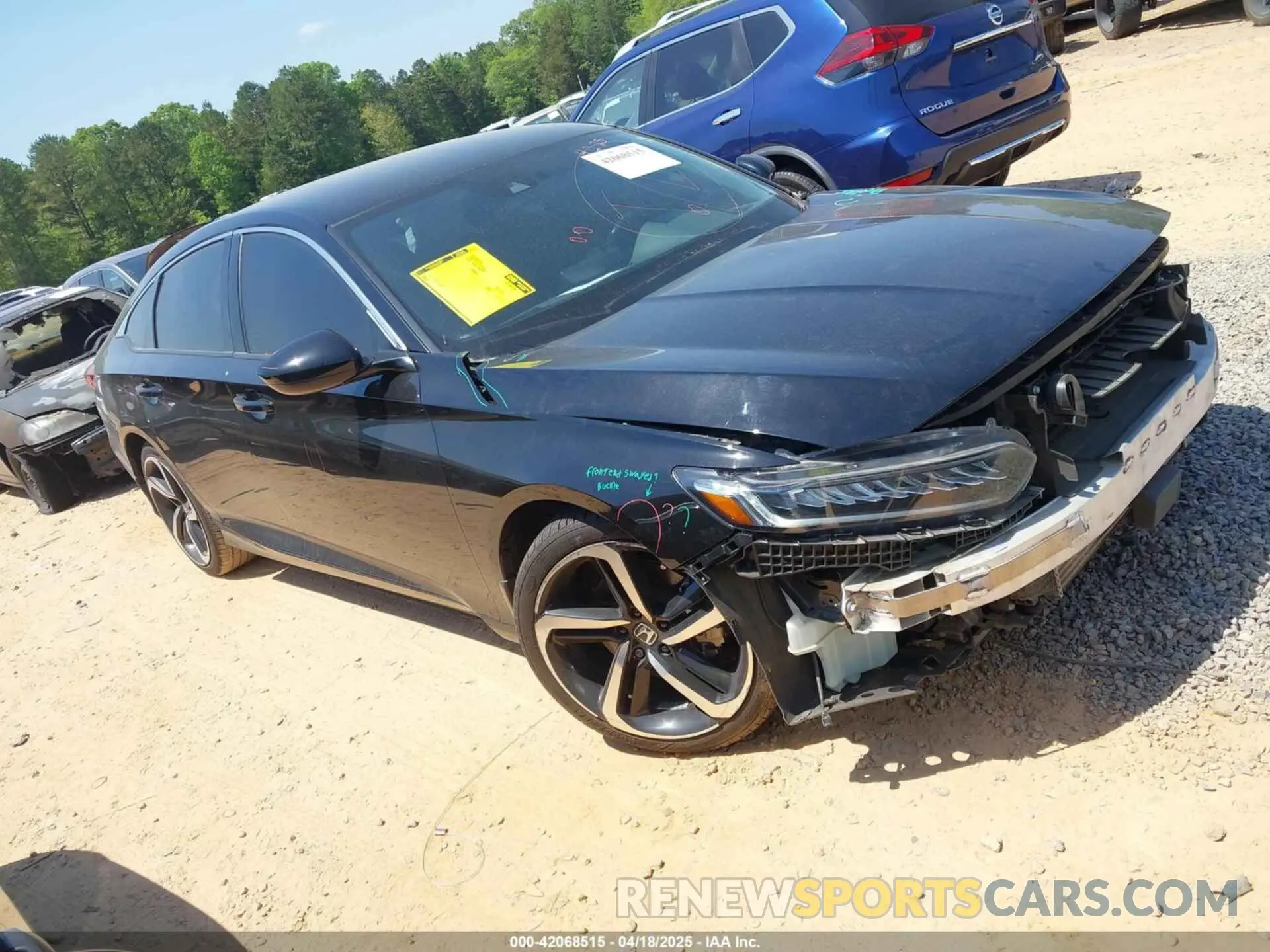 13 Photograph of a damaged car 1HGCV1F35NA028336 HONDA ACCORD 2022