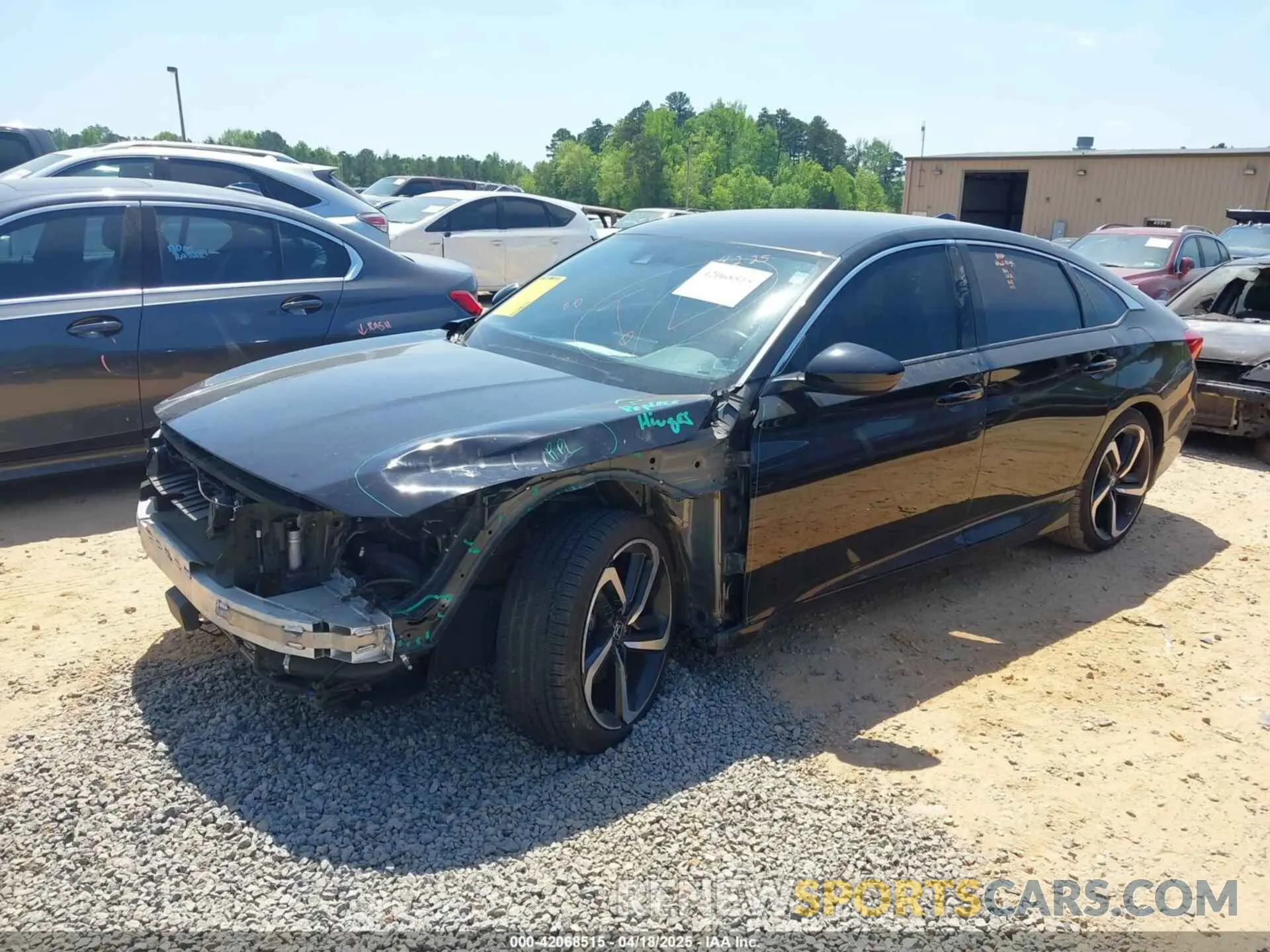 2 Photograph of a damaged car 1HGCV1F35NA028336 HONDA ACCORD 2022