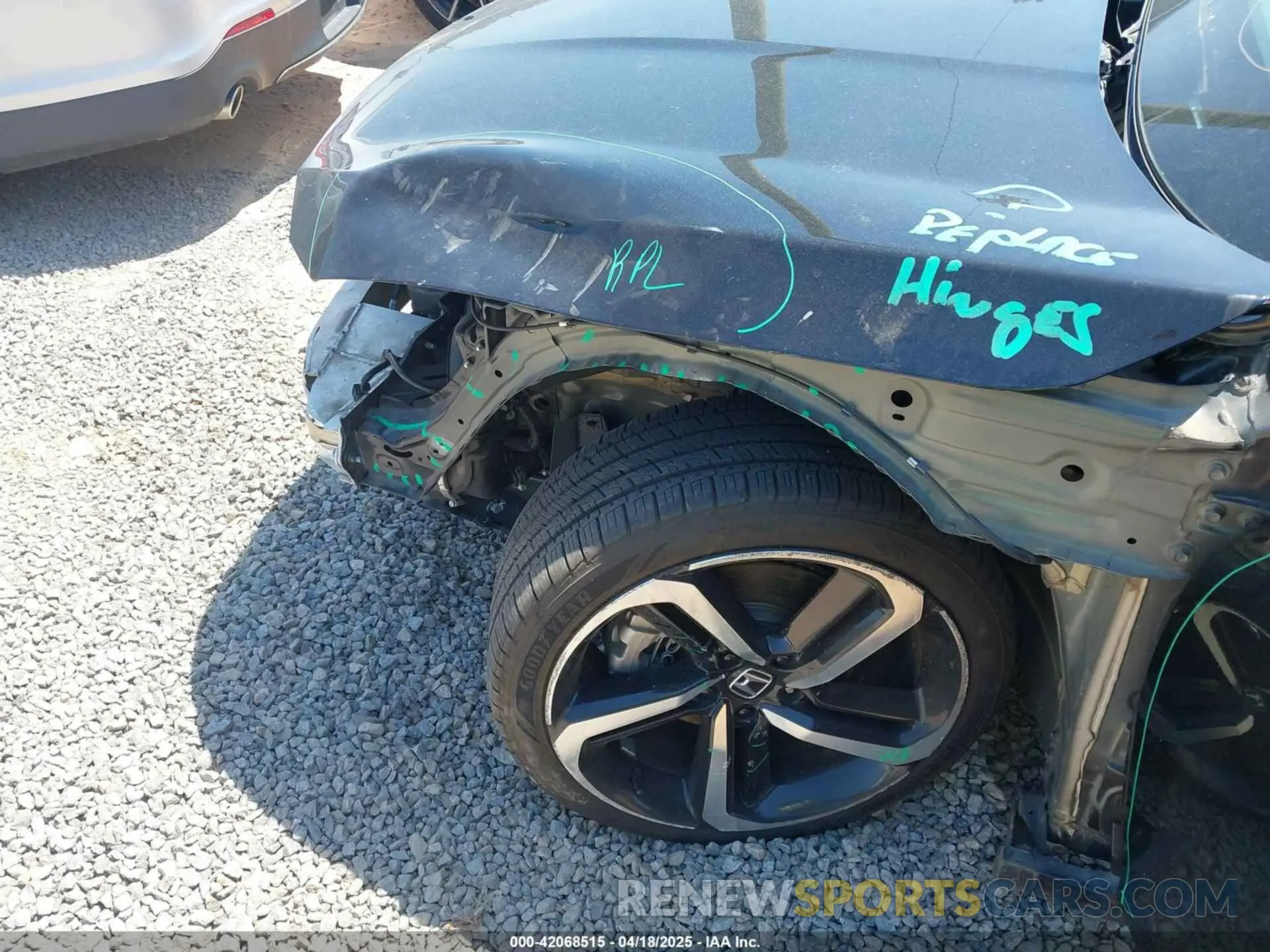 6 Photograph of a damaged car 1HGCV1F35NA028336 HONDA ACCORD 2022
