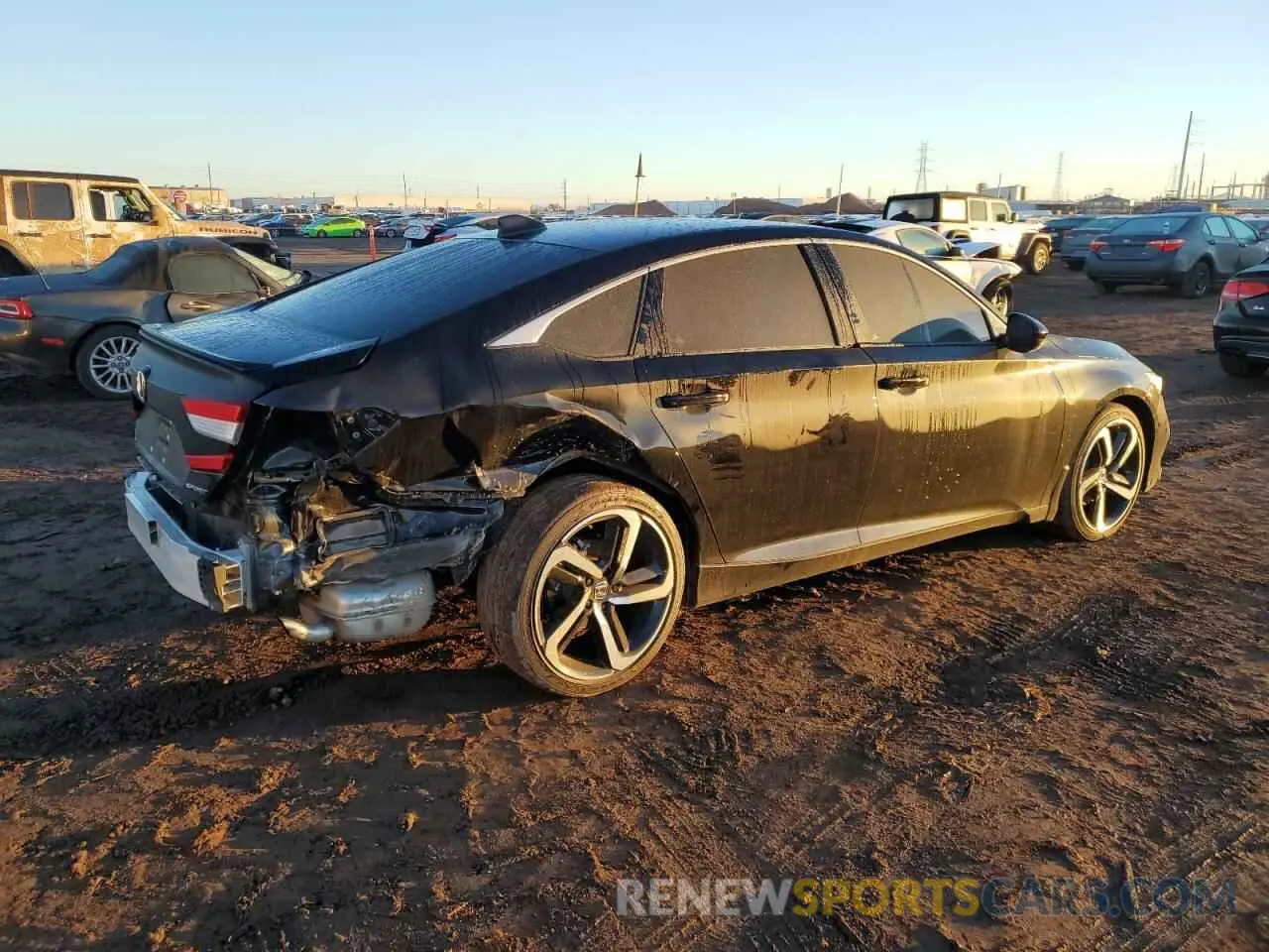 3 Photograph of a damaged car 1HGCV1F35NA039613 HONDA ACCORD 2022