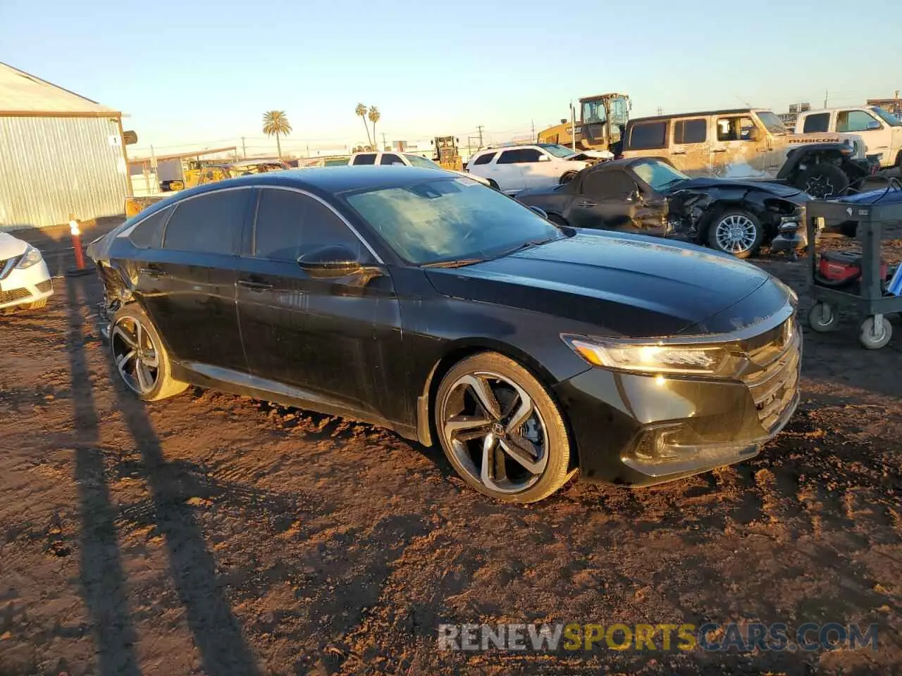 4 Photograph of a damaged car 1HGCV1F35NA039613 HONDA ACCORD 2022