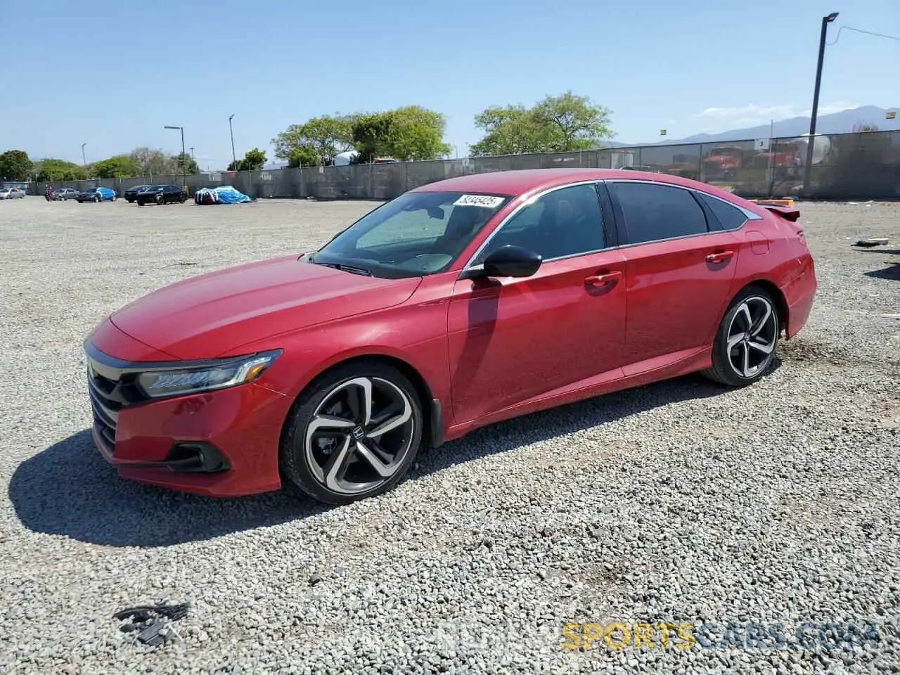 1 Photograph of a damaged car 1HGCV1F35NA048912 HONDA ACCORD 2022