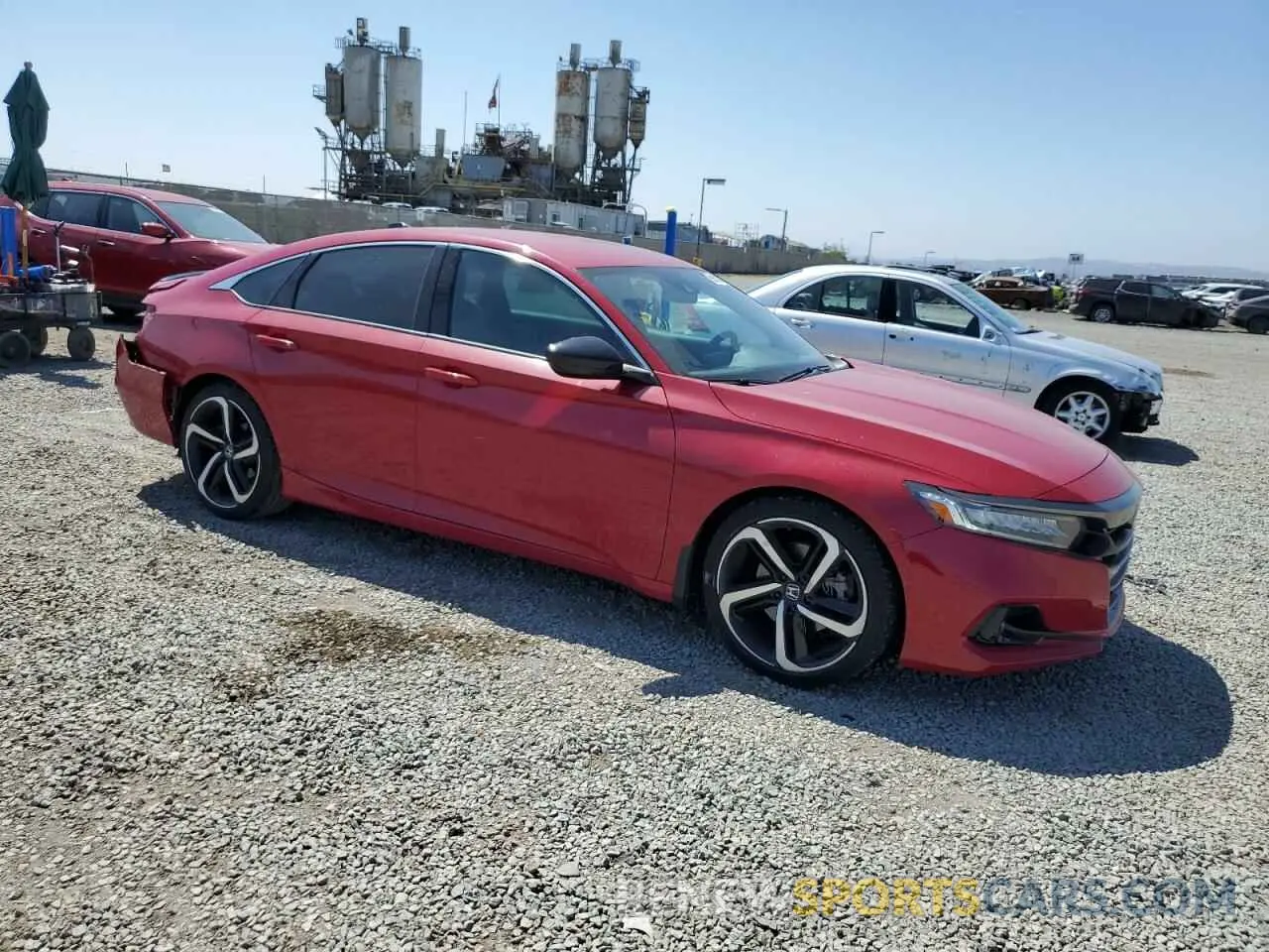 4 Photograph of a damaged car 1HGCV1F35NA048912 HONDA ACCORD 2022