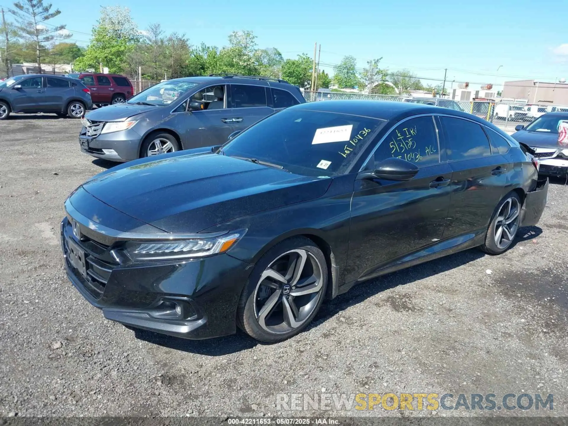 2 Photograph of a damaged car 1HGCV1F35NA061806 HONDA ACCORD 2022
