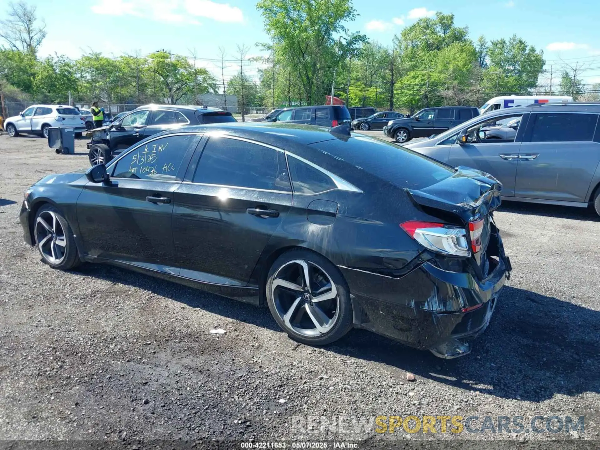 3 Photograph of a damaged car 1HGCV1F35NA061806 HONDA ACCORD 2022