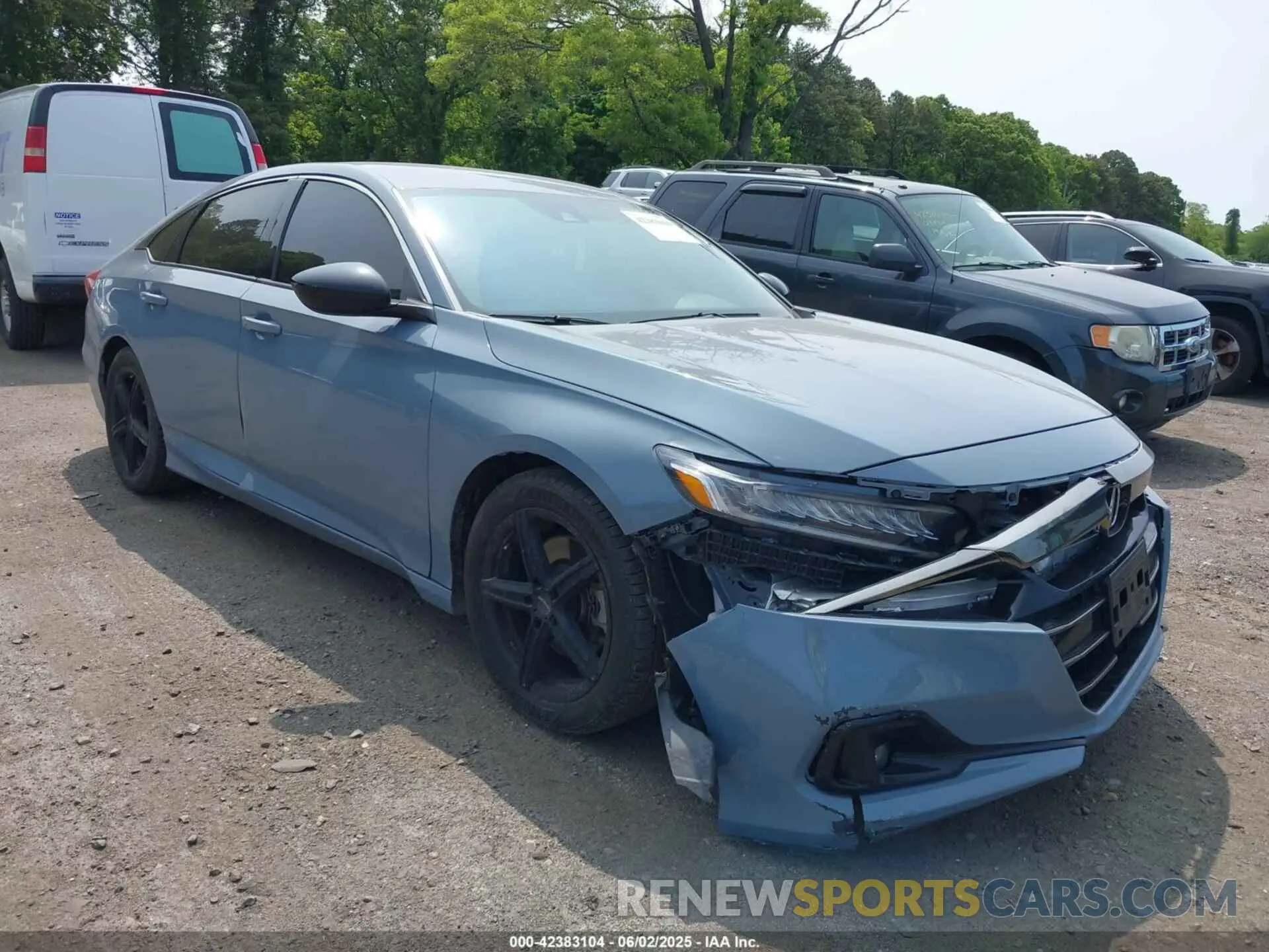 1 Photograph of a damaged car 1HGCV1F35NA062261 HONDA ACCORD 2022