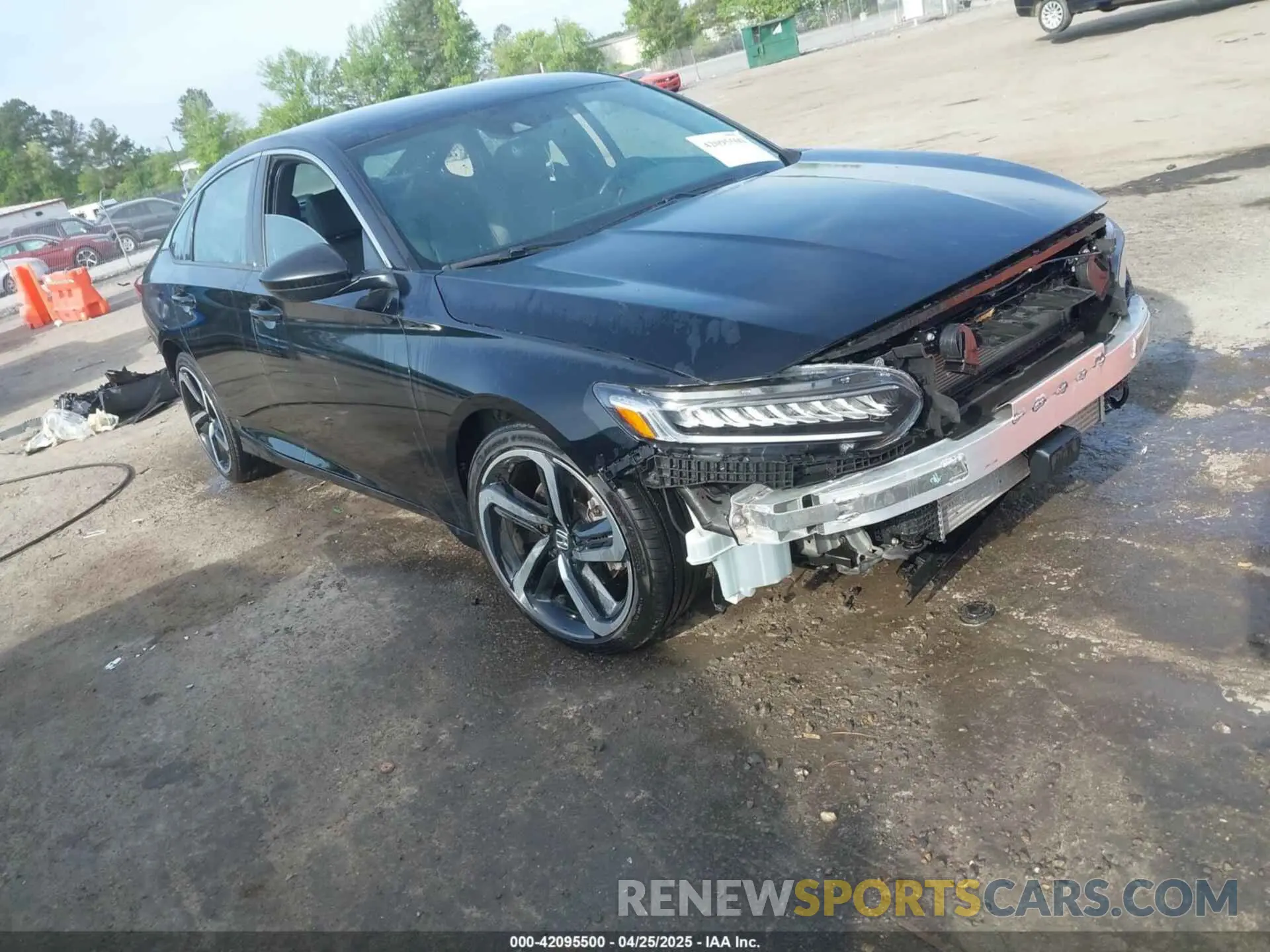 1 Photograph of a damaged car 1HGCV1F35NA070652 HONDA ACCORD 2022