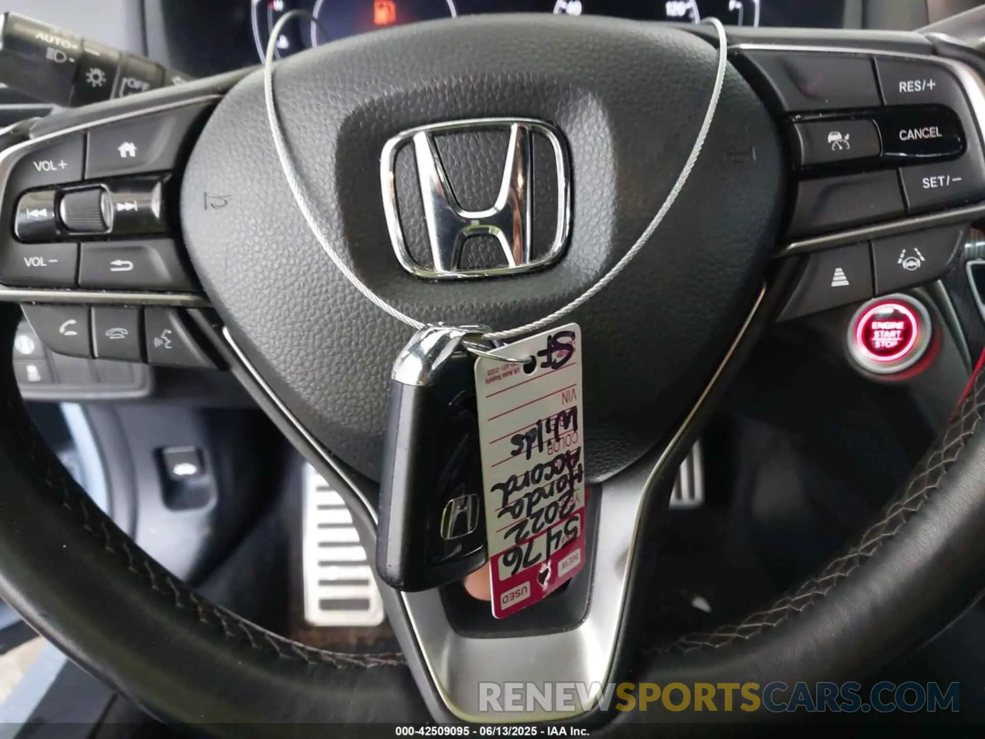 11 Photograph of a damaged car 1HGCV1F35NA084129 HONDA ACCORD 2022