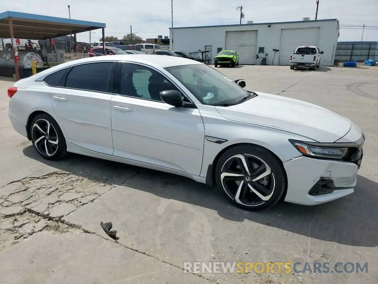 4 Photograph of a damaged car 1HGCV1F35NA095132 HONDA ACCORD 2022