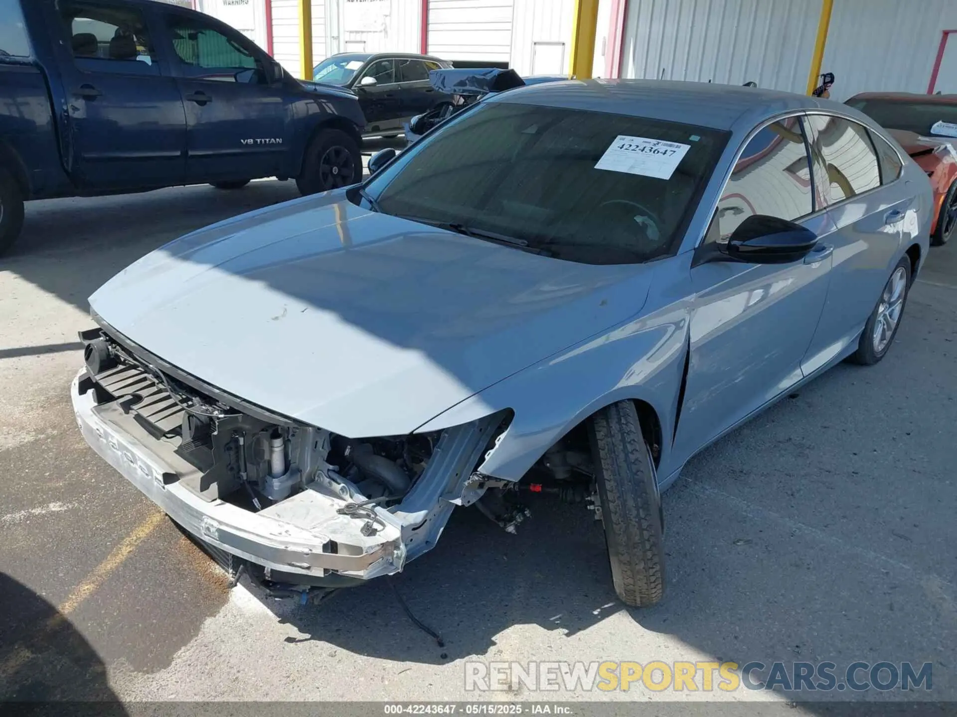 2 Photograph of a damaged car 1HGCV1F35NA096751 HONDA ACCORD 2022