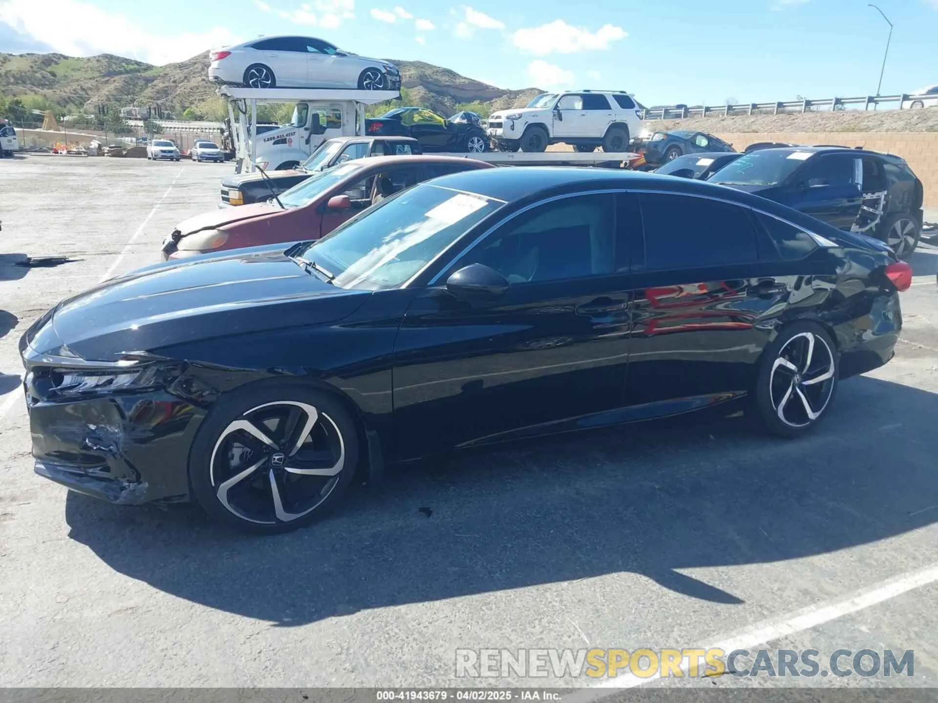 14 Photograph of a damaged car 1HGCV1F35NA107134 HONDA ACCORD 2022