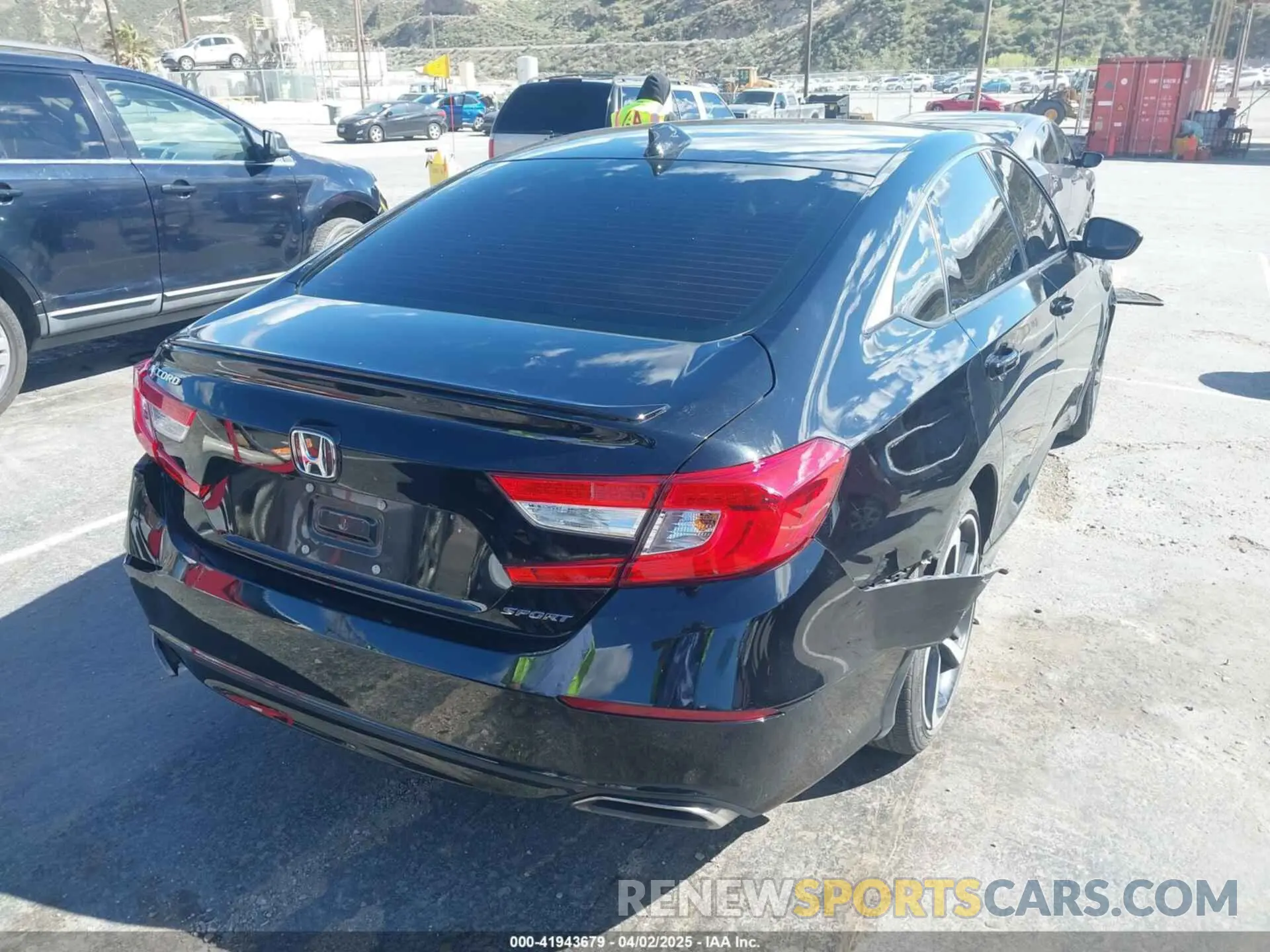 4 Photograph of a damaged car 1HGCV1F35NA107134 HONDA ACCORD 2022