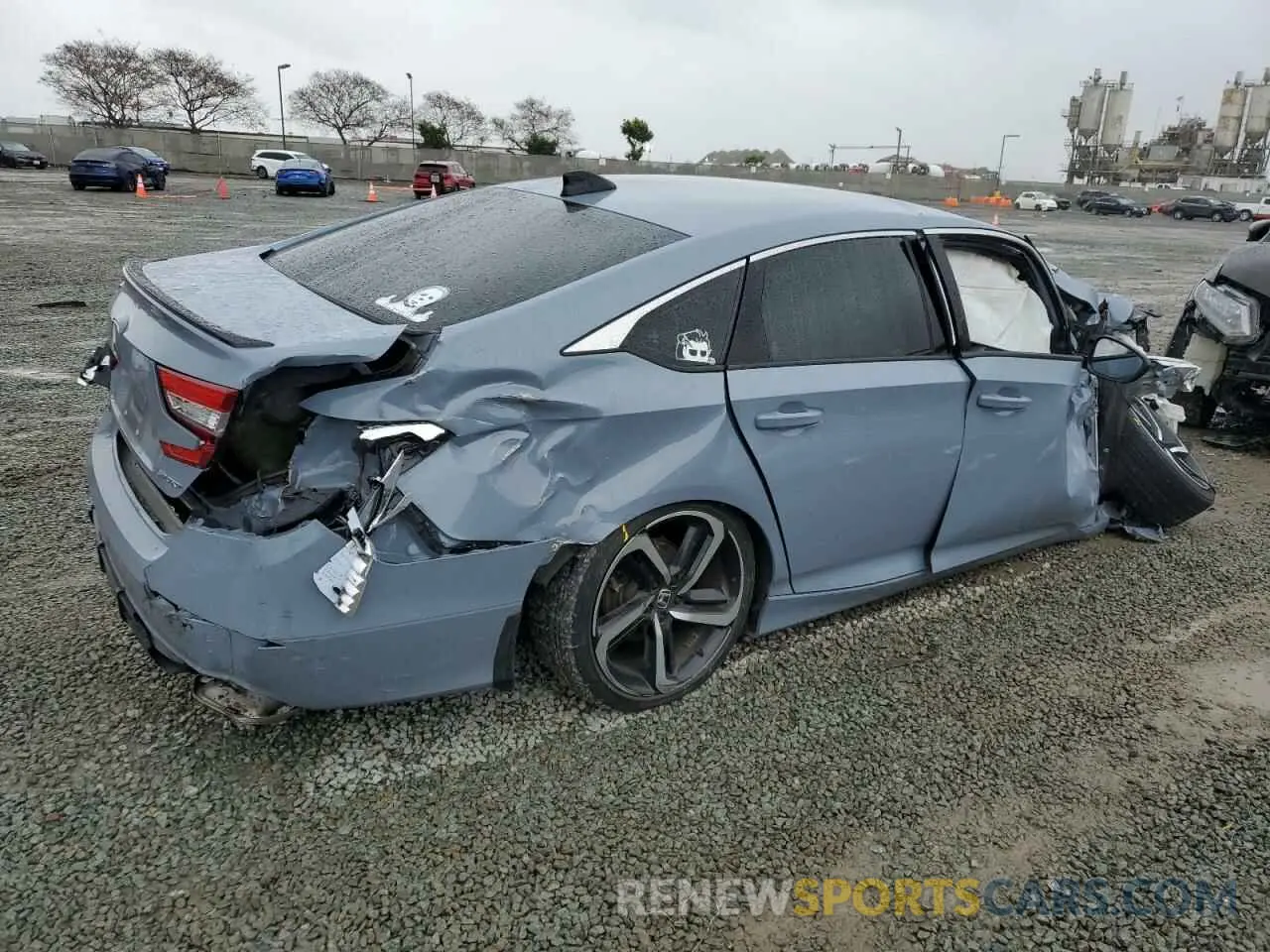 3 Photograph of a damaged car 1HGCV1F35NA109028 HONDA ACCORD 2022