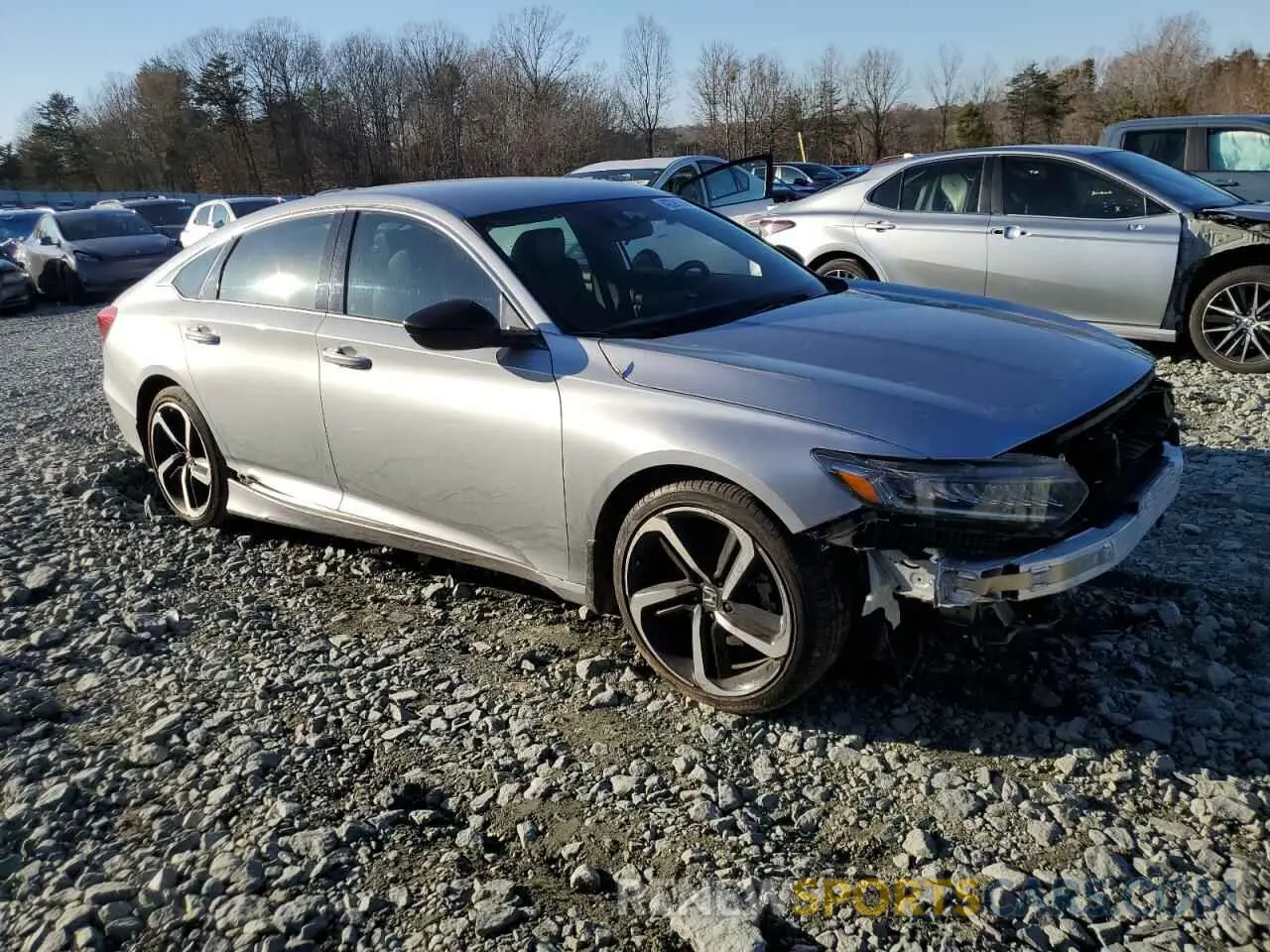 4 Photograph of a damaged car 1HGCV1F35NA110325 HONDA ACCORD 2022