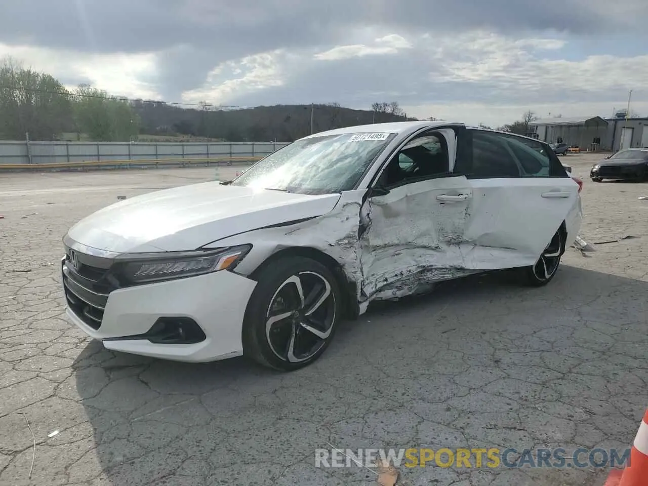 1 Photograph of a damaged car 1HGCV1F35NA115251 HONDA ACCORD 2022