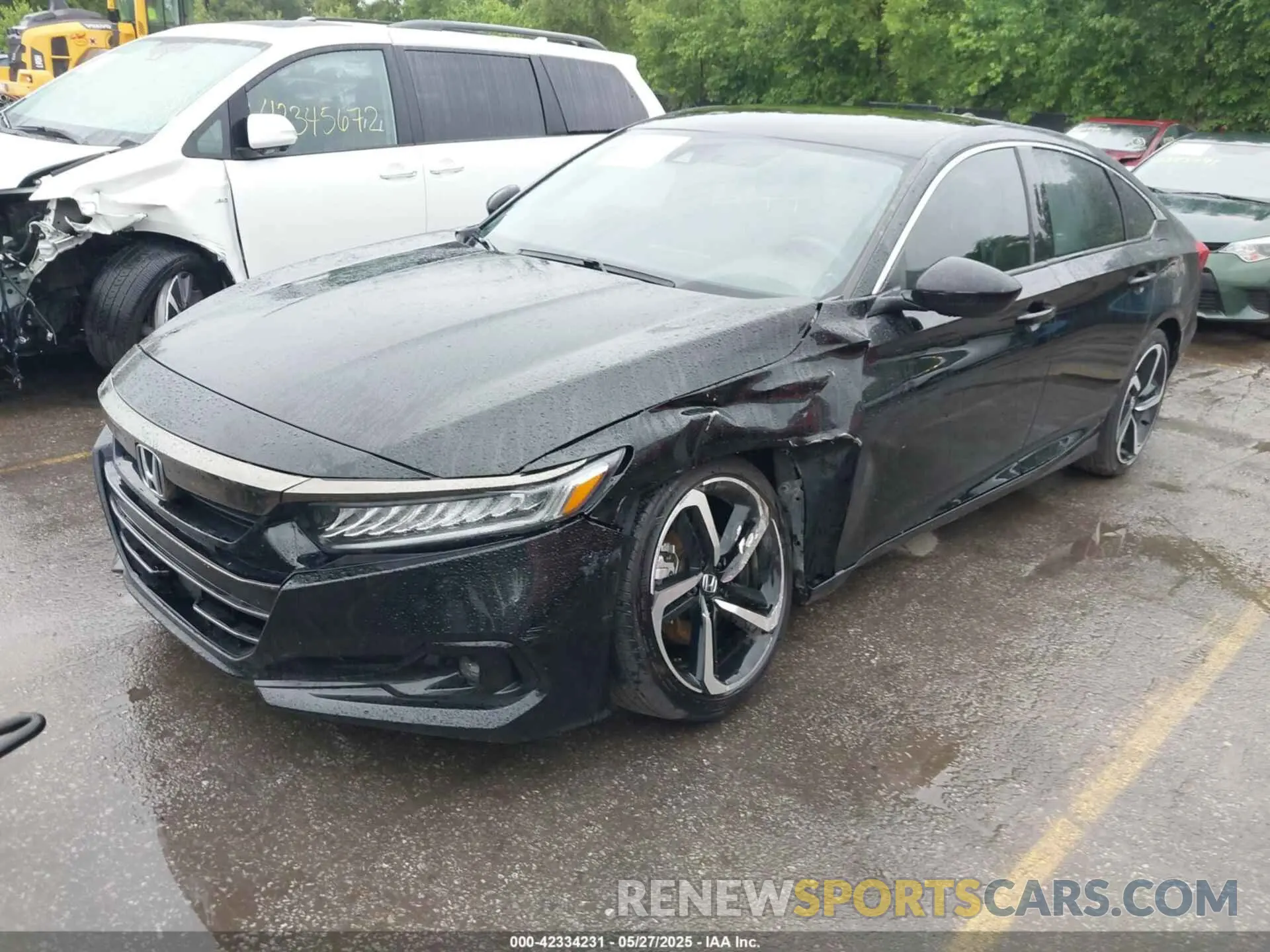 2 Photograph of a damaged car 1HGCV1F35NA116075 HONDA ACCORD 2022
