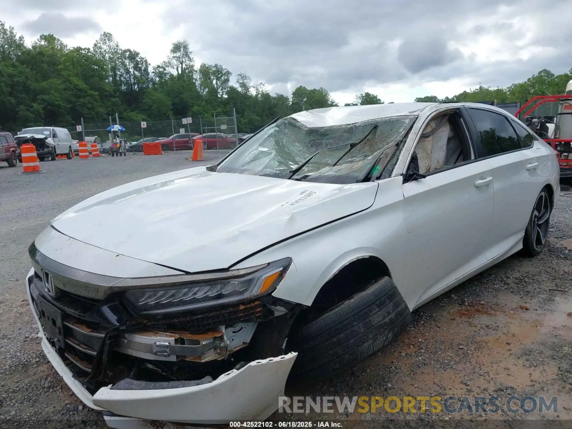 6 Photograph of a damaged car 1HGCV1F35NA119154 HONDA ACCORD 2022