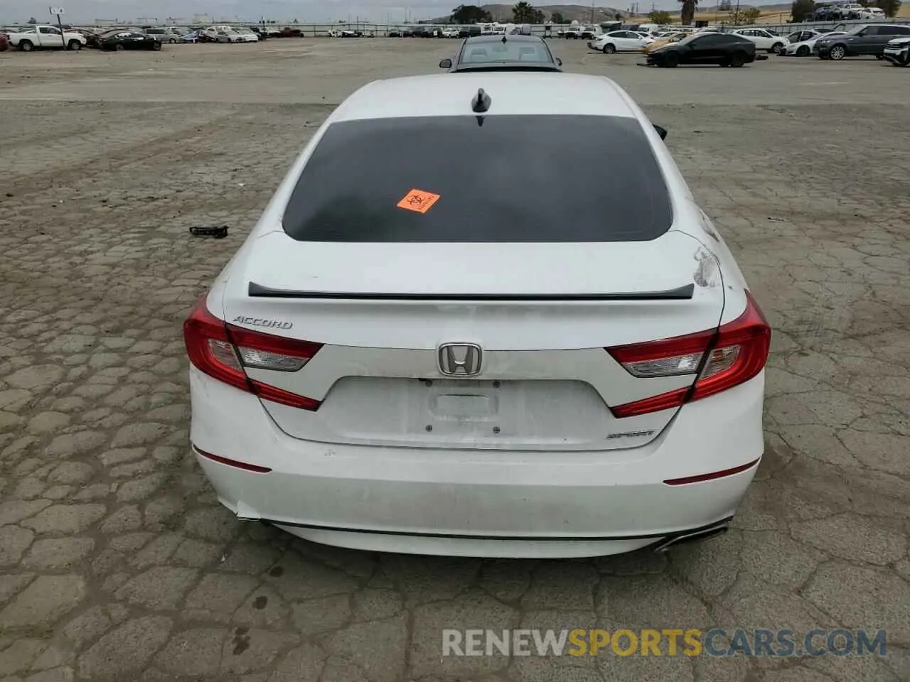 6 Photograph of a damaged car 1HGCV1F36NA033156 HONDA ACCORD 2022