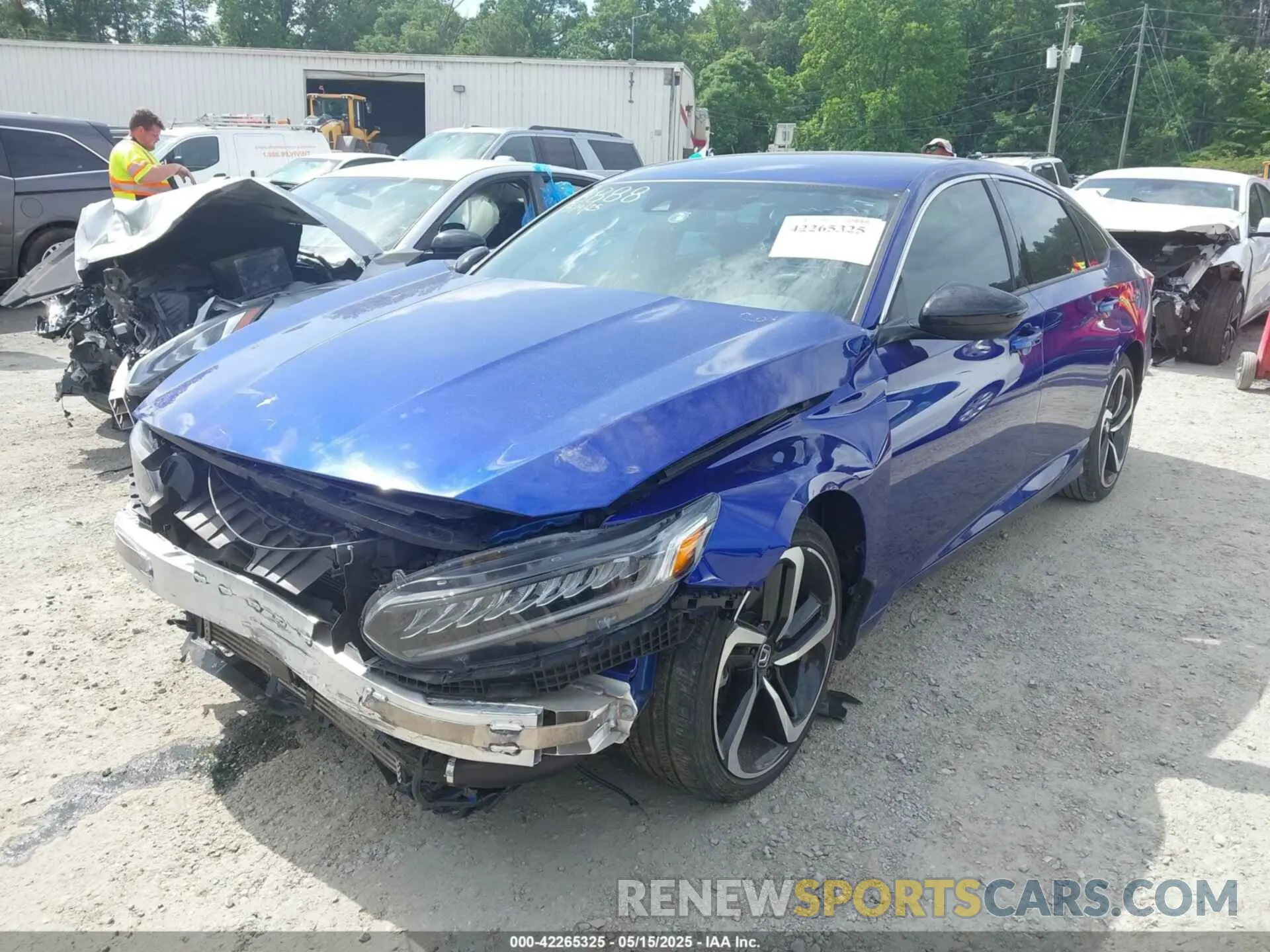 2 Photograph of a damaged car 1HGCV1F36NA038888 HONDA ACCORD 2022