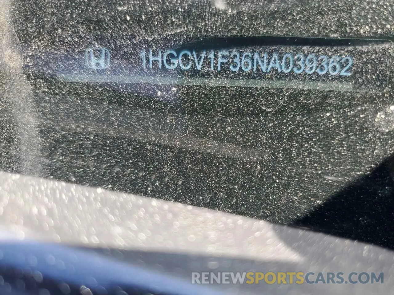 14 Photograph of a damaged car 1HGCV1F36NA039362 HONDA ACCORD 2022