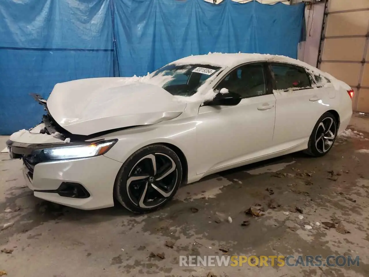 1 Photograph of a damaged car 1HGCV1F36NA039958 HONDA ACCORD 2022