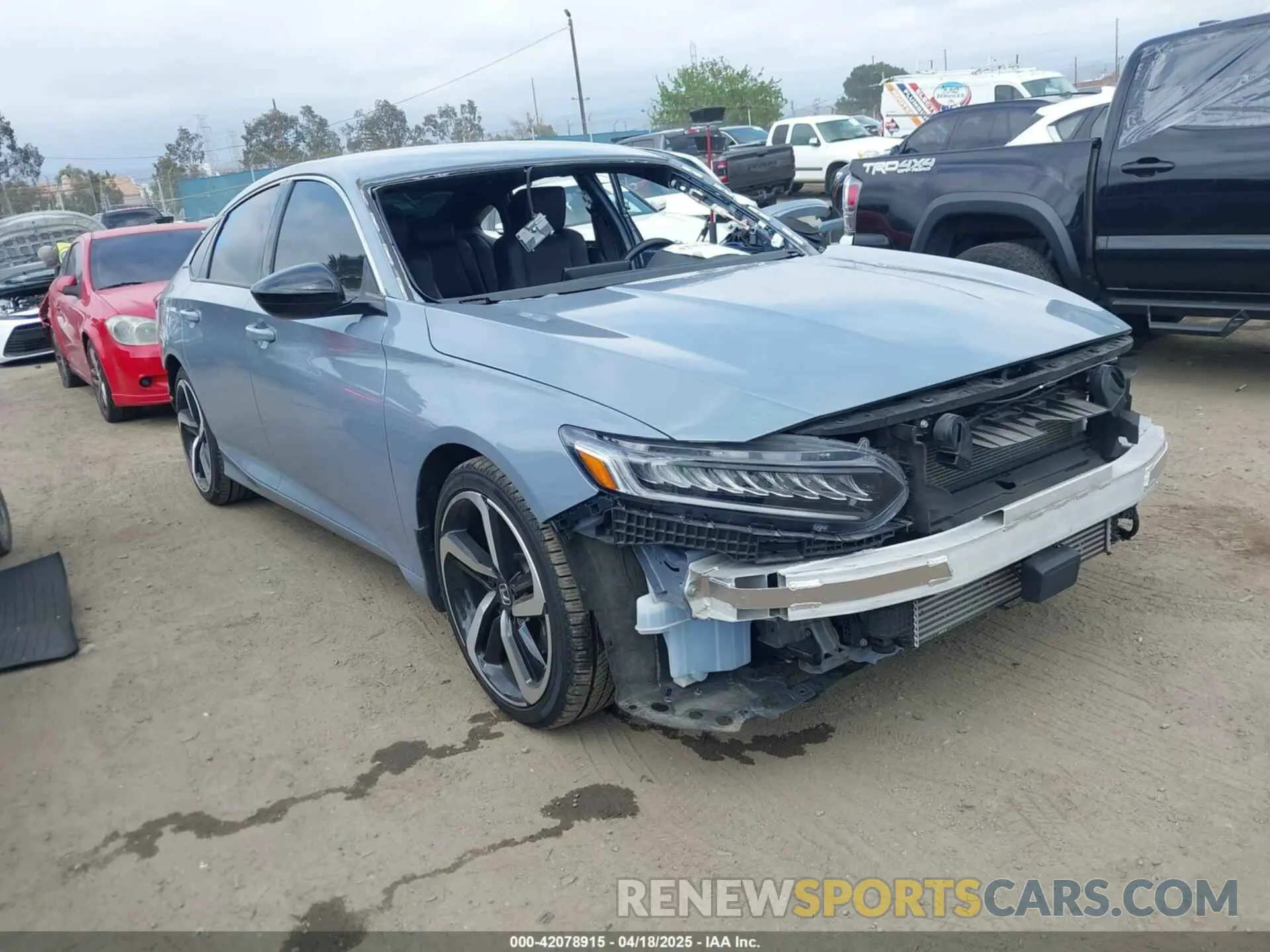1 Photograph of a damaged car 1HGCV1F36NA046912 HONDA ACCORD 2022