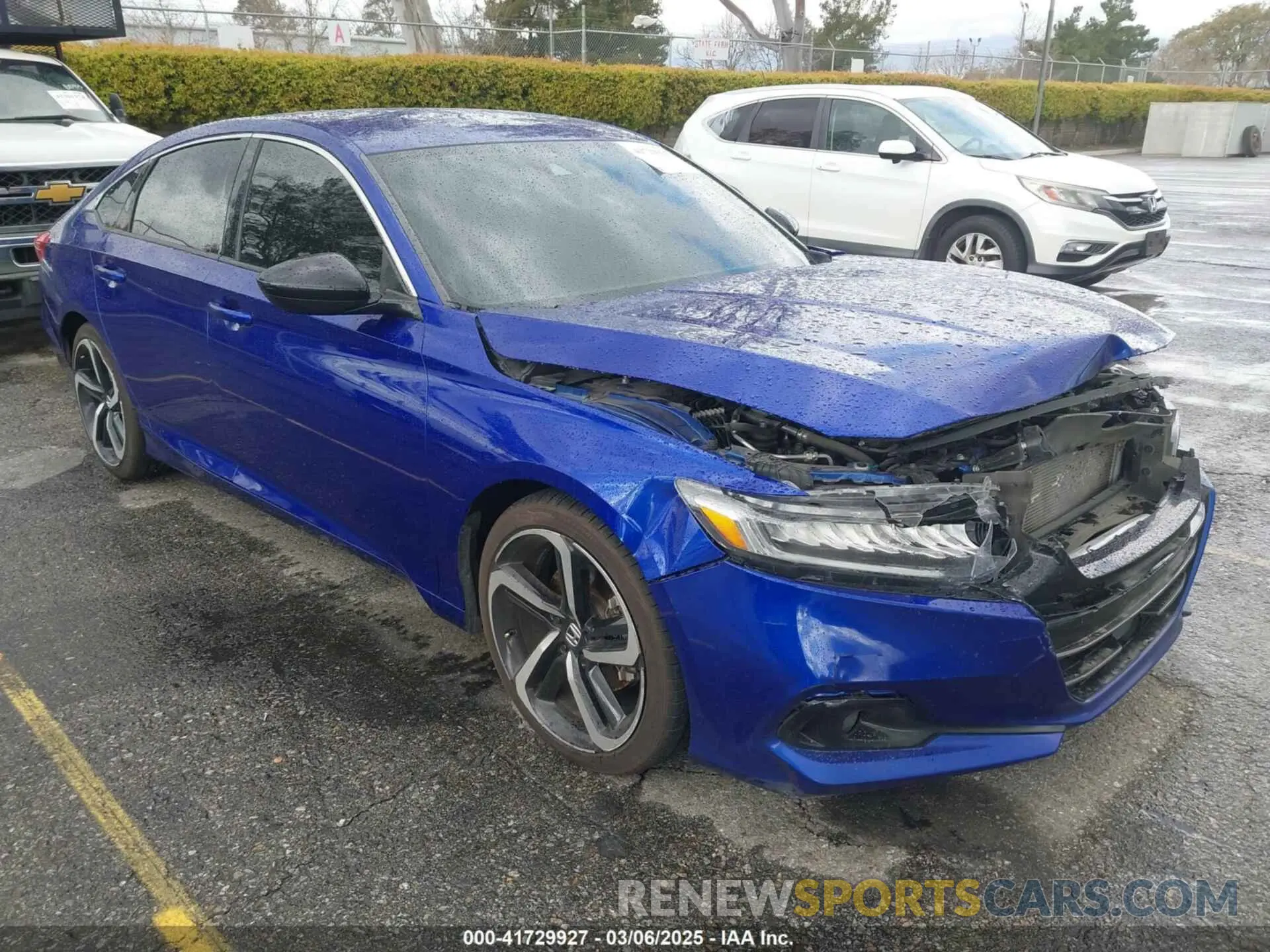 1 Photograph of a damaged car 1HGCV1F36NA047932 HONDA ACCORD 2022
