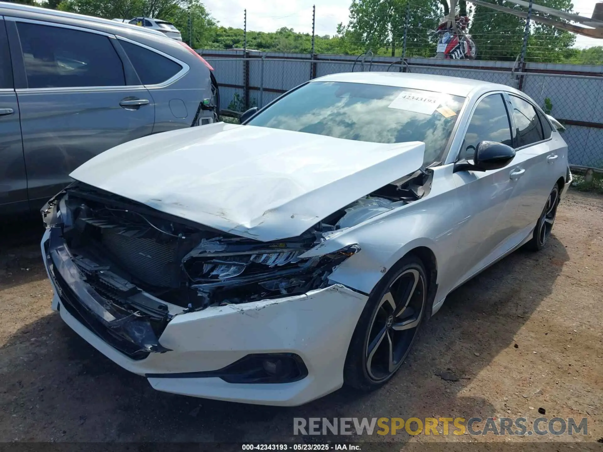 2 Photograph of a damaged car 1HGCV1F36NA049809 HONDA ACCORD 2022