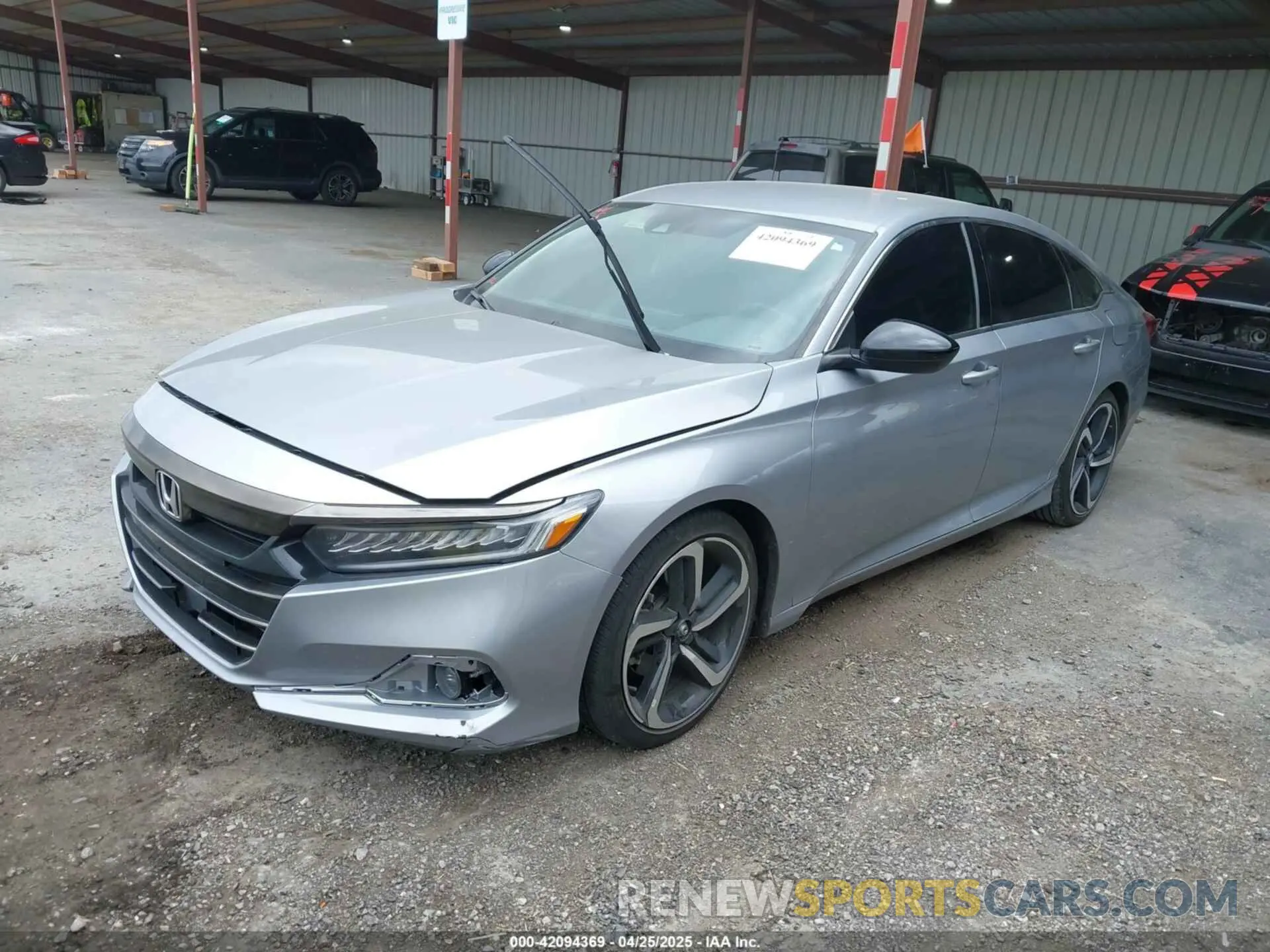 2 Photograph of a damaged car 1HGCV1F36NA059336 HONDA ACCORD 2022