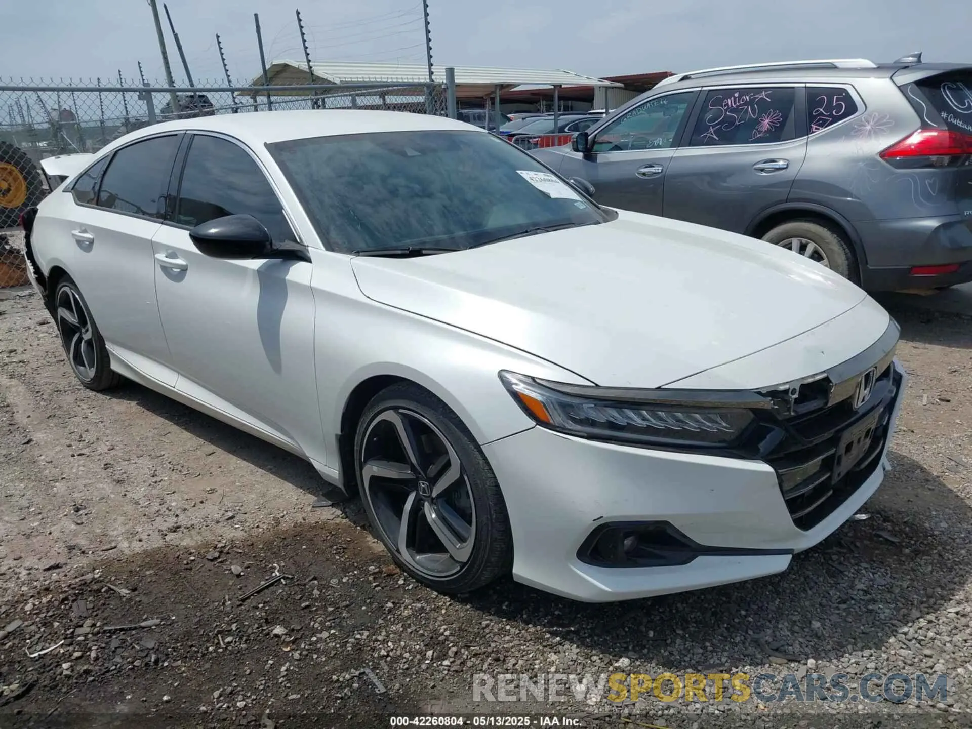 1 Photograph of a damaged car 1HGCV1F36NA076671 HONDA ACCORD 2022