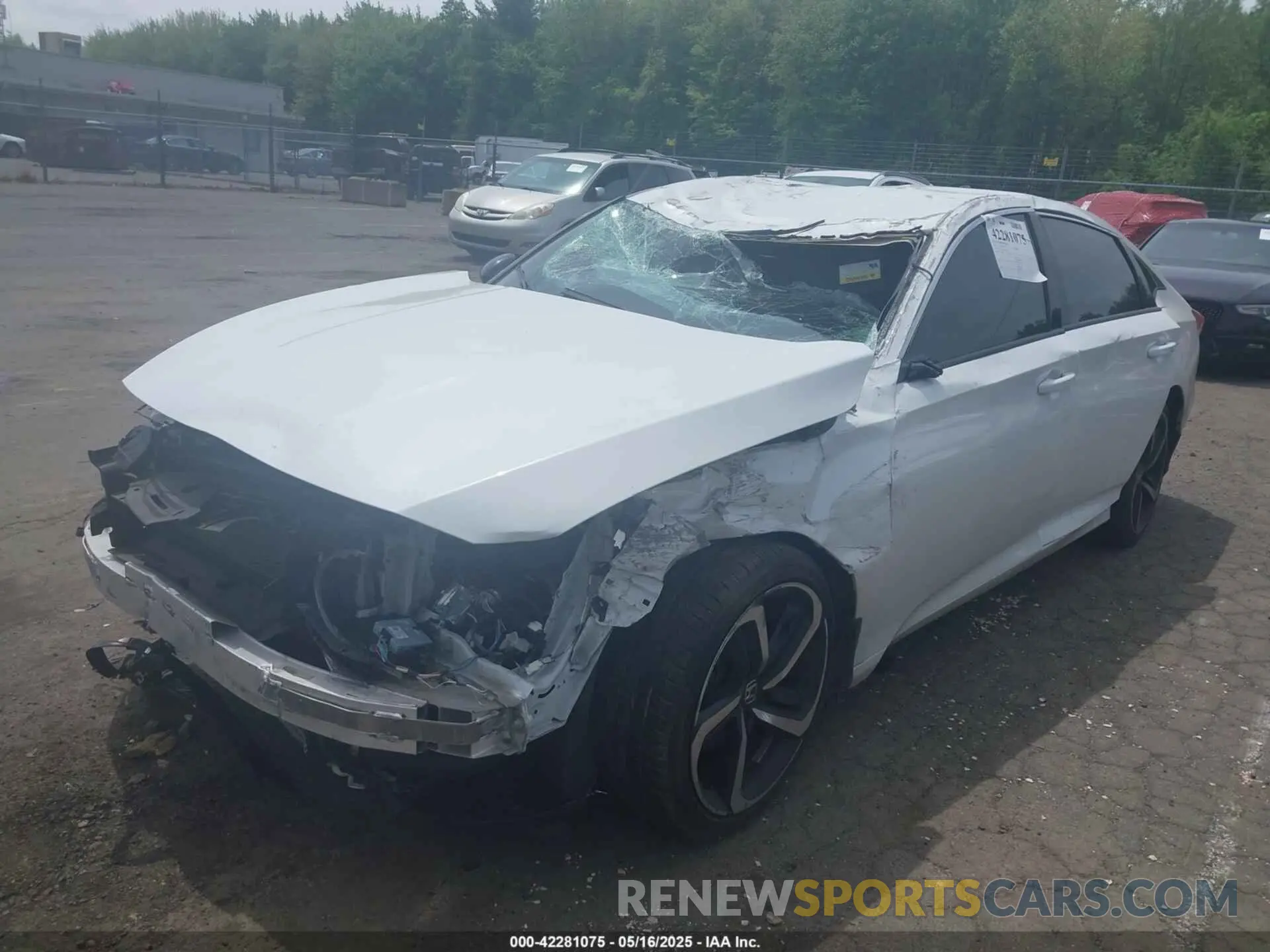2 Photograph of a damaged car 1HGCV1F36NA078324 HONDA ACCORD 2022