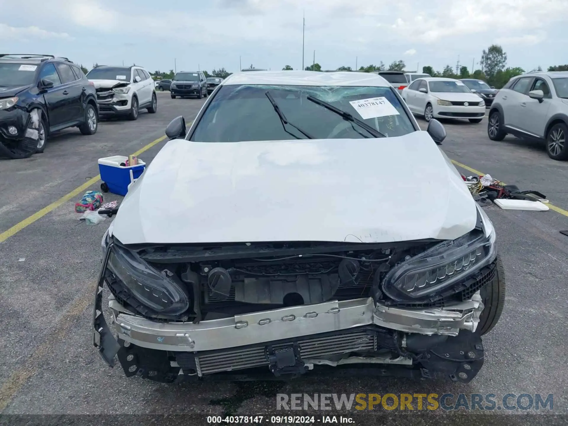 13 Photograph of a damaged car 1HGCV1F36NA079392 HONDA ACCORD 2022