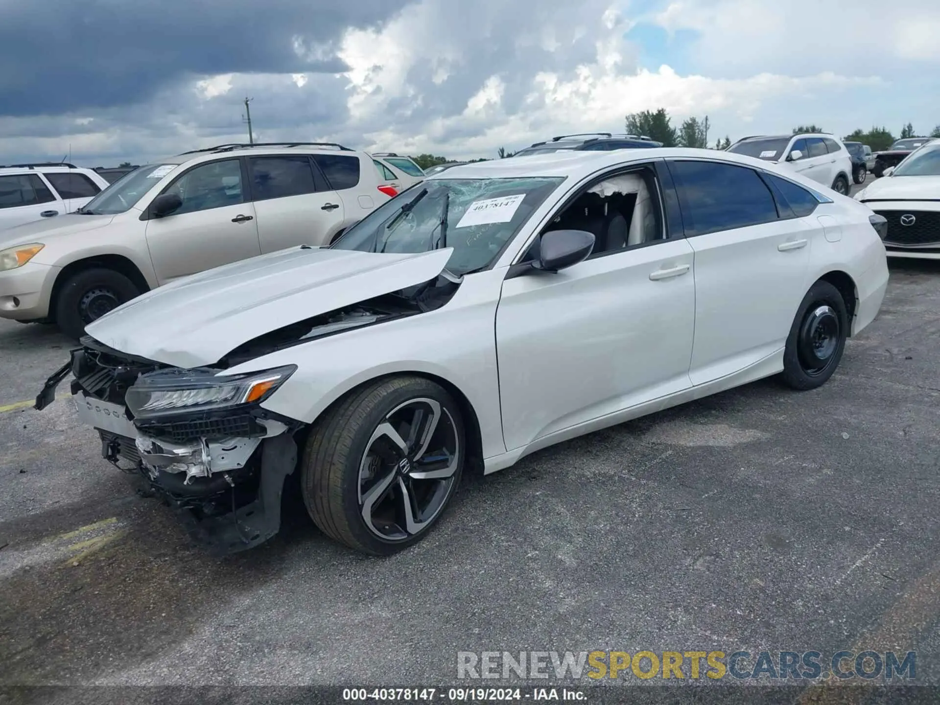 2 Photograph of a damaged car 1HGCV1F36NA079392 HONDA ACCORD 2022