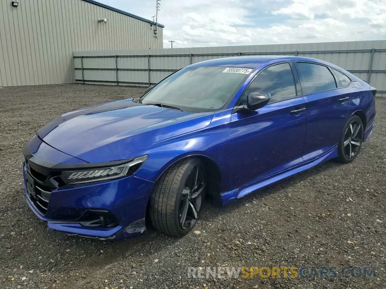 1 Photograph of a damaged car 1HGCV1F36NA090098 HONDA ACCORD 2022