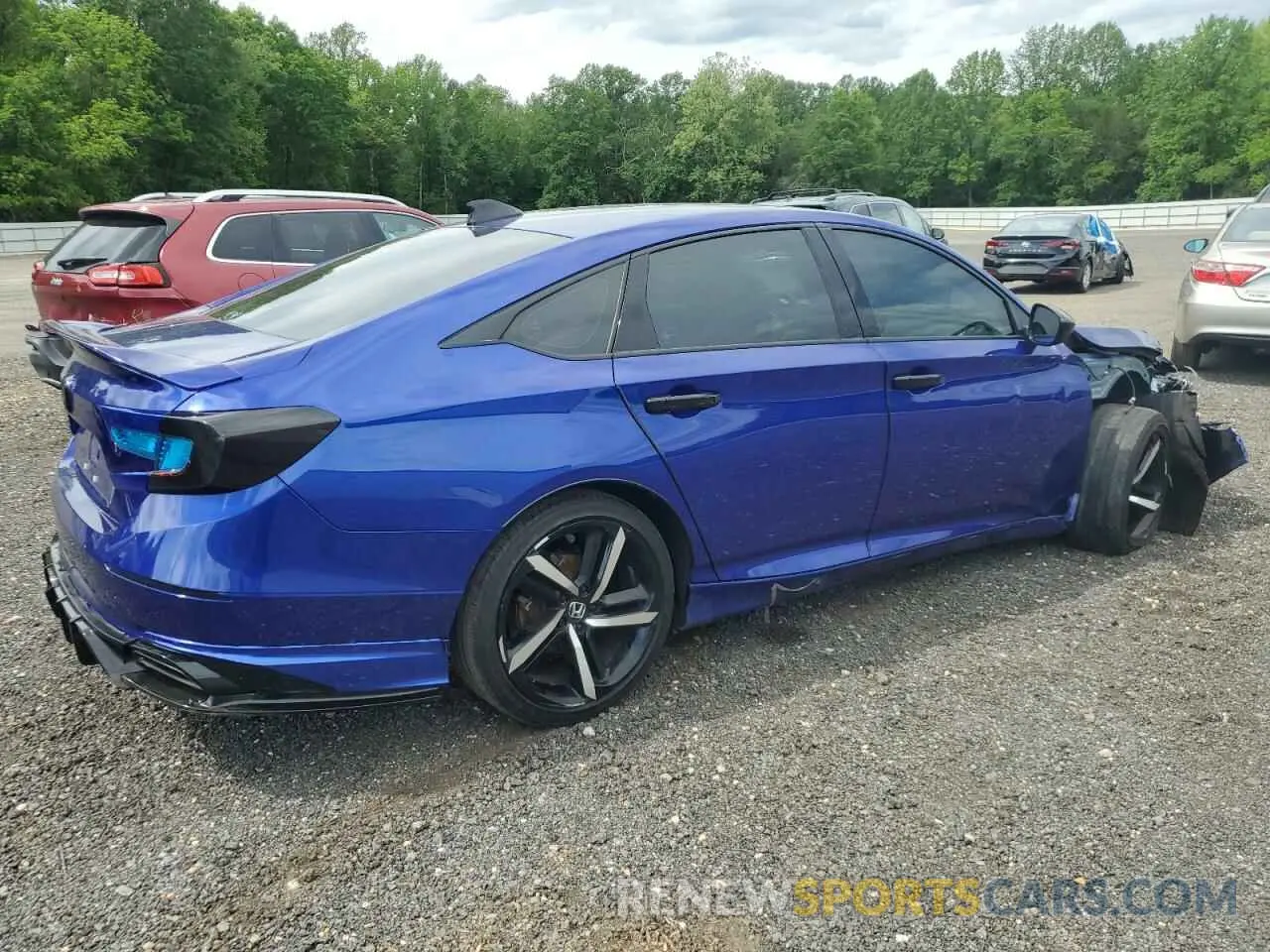 3 Photograph of a damaged car 1HGCV1F36NA090098 HONDA ACCORD 2022