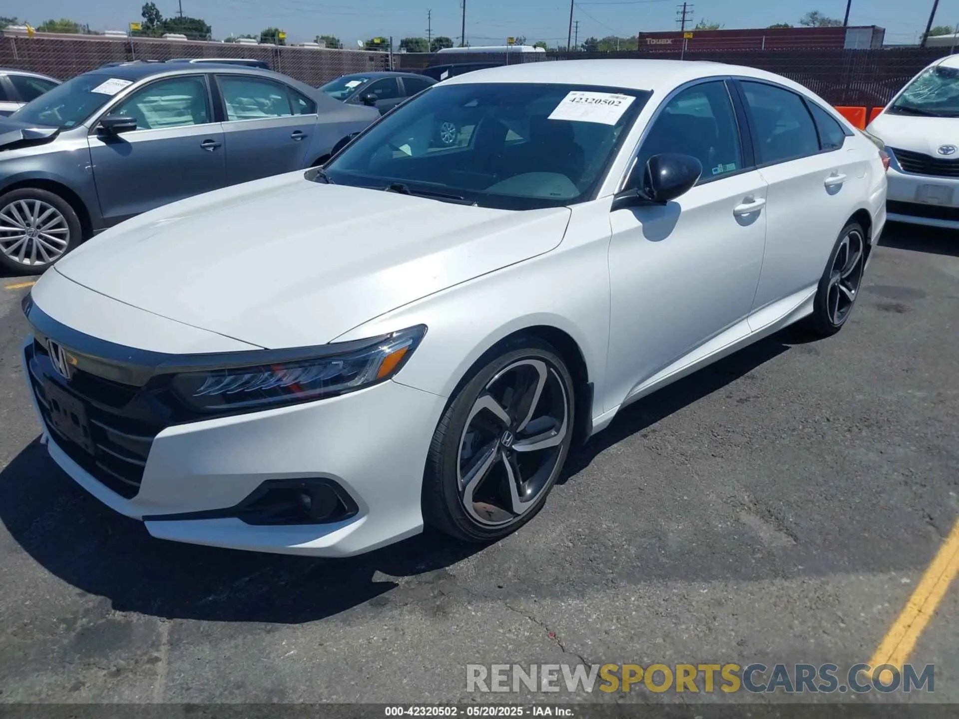 2 Photograph of a damaged car 1HGCV1F36NA095141 HONDA ACCORD 2022