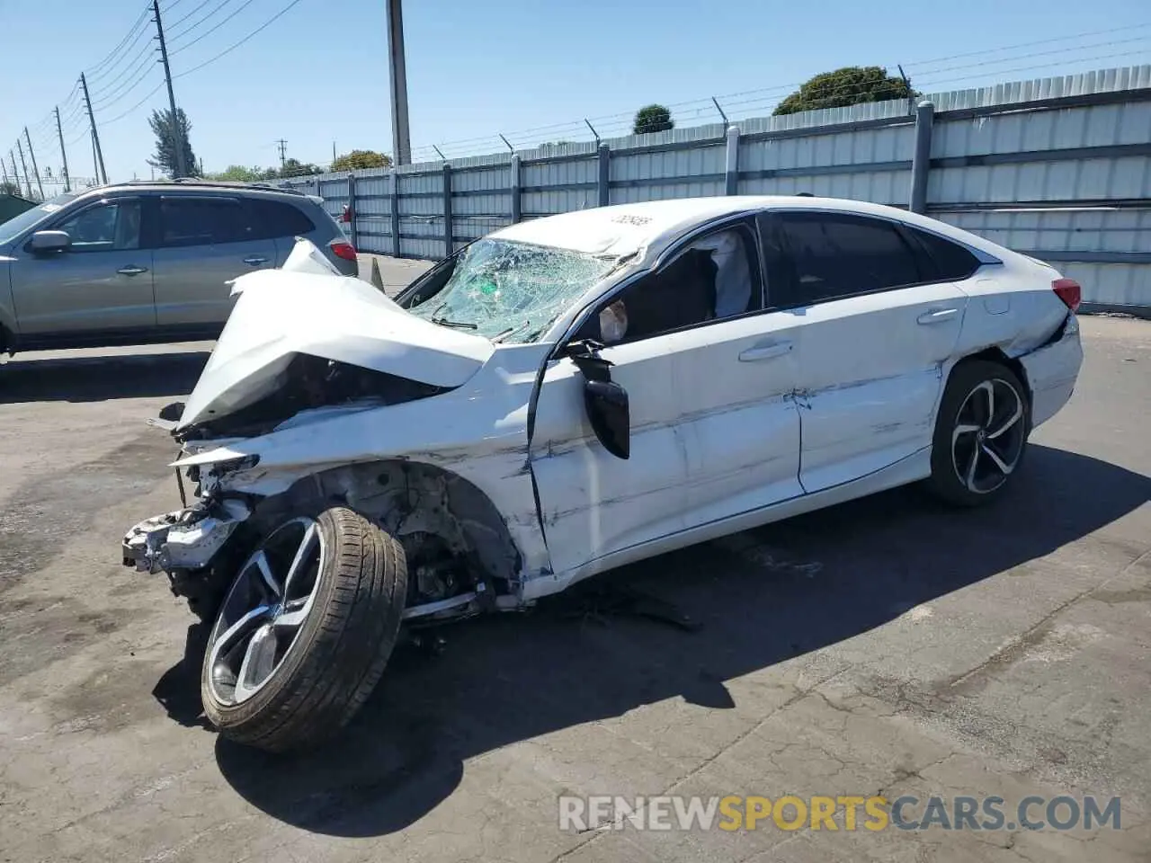 1 Photograph of a damaged car 1HGCV1F36NA099139 HONDA ACCORD 2022