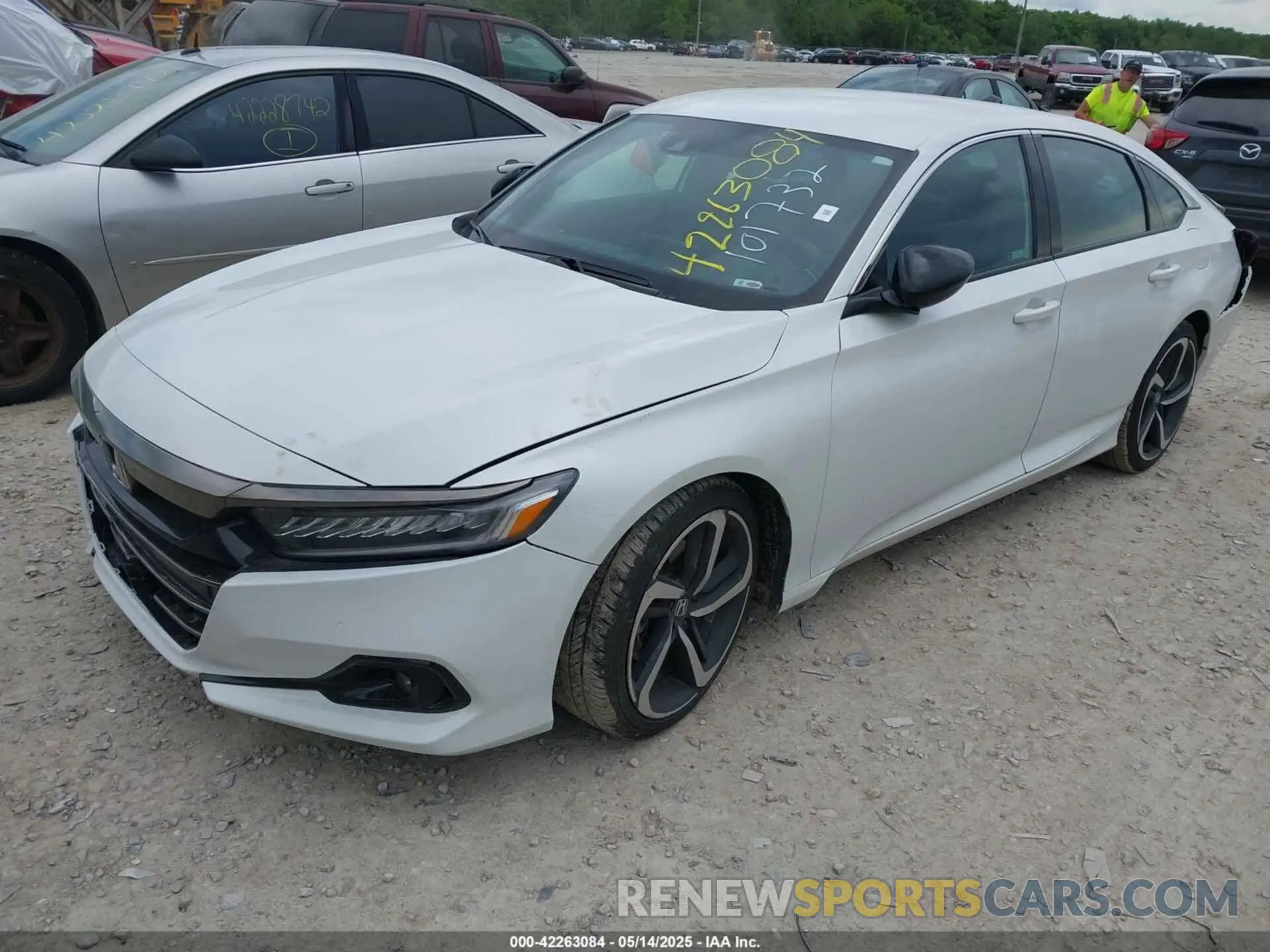 2 Photograph of a damaged car 1HGCV1F36NA101732 HONDA ACCORD 2022